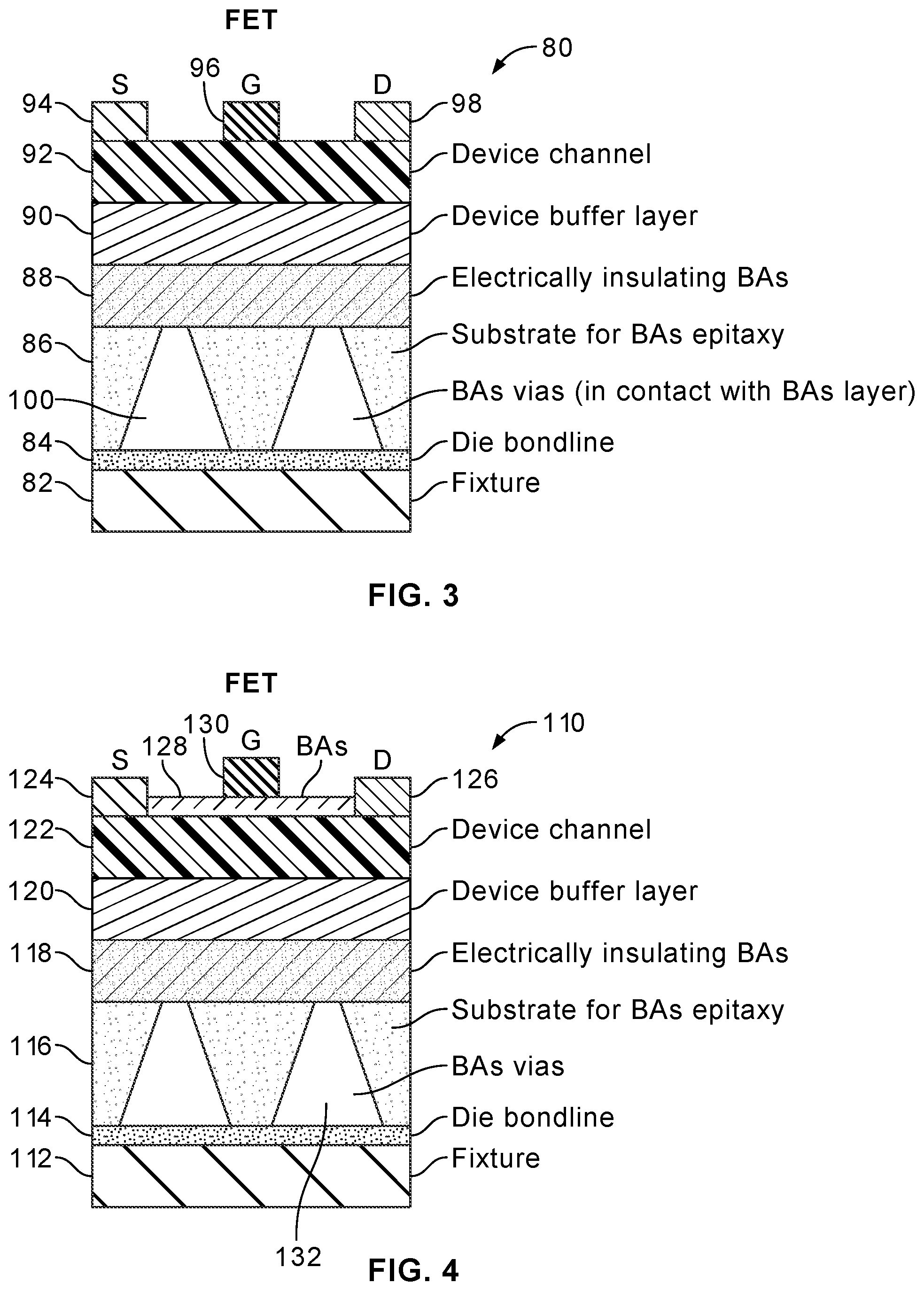 Patent US11784107 Figure 2 – Semiconductor device passive thermal management