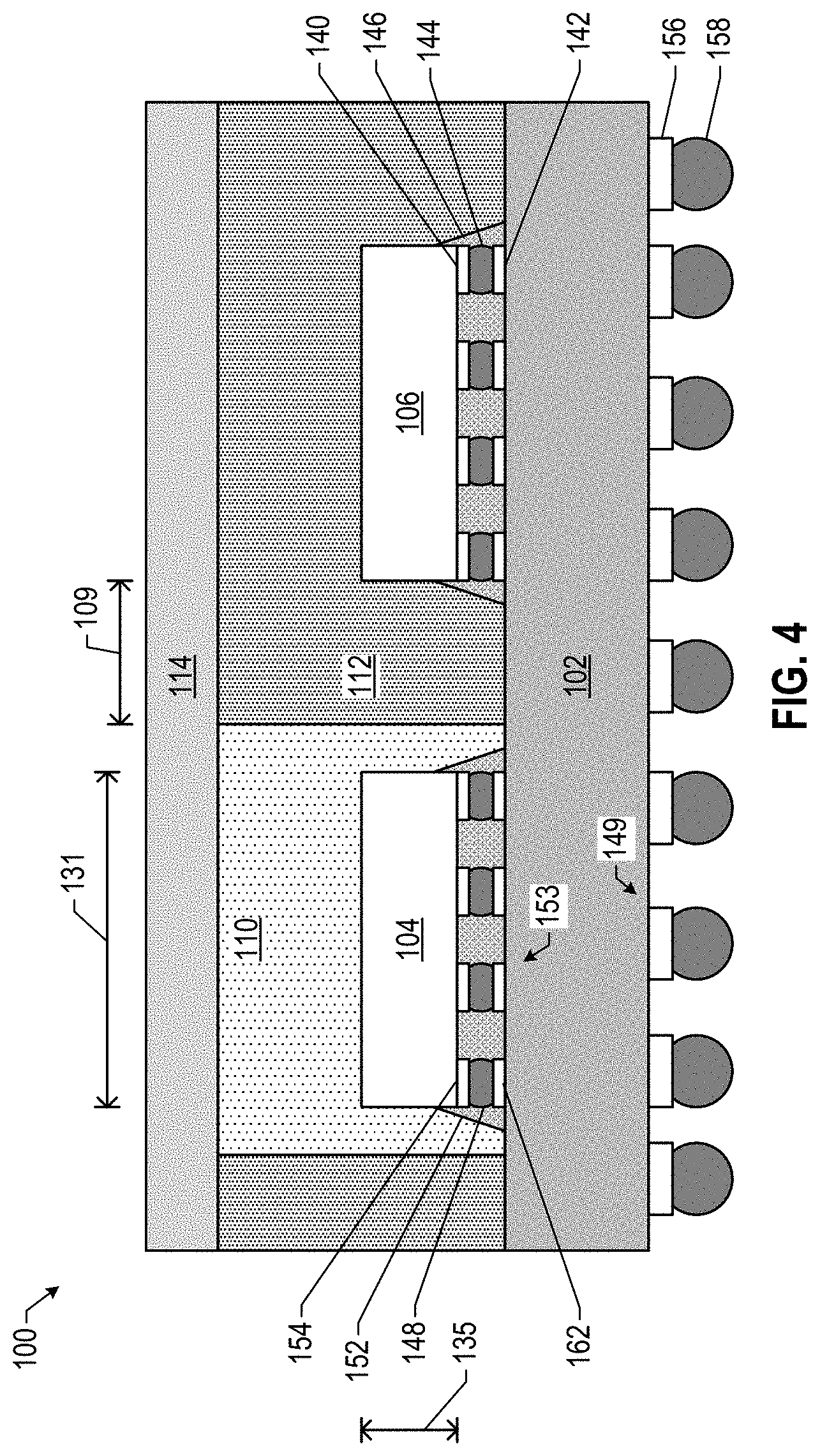 Patent US11784108 Figure 4 – Thermal management in integrated circuit packages