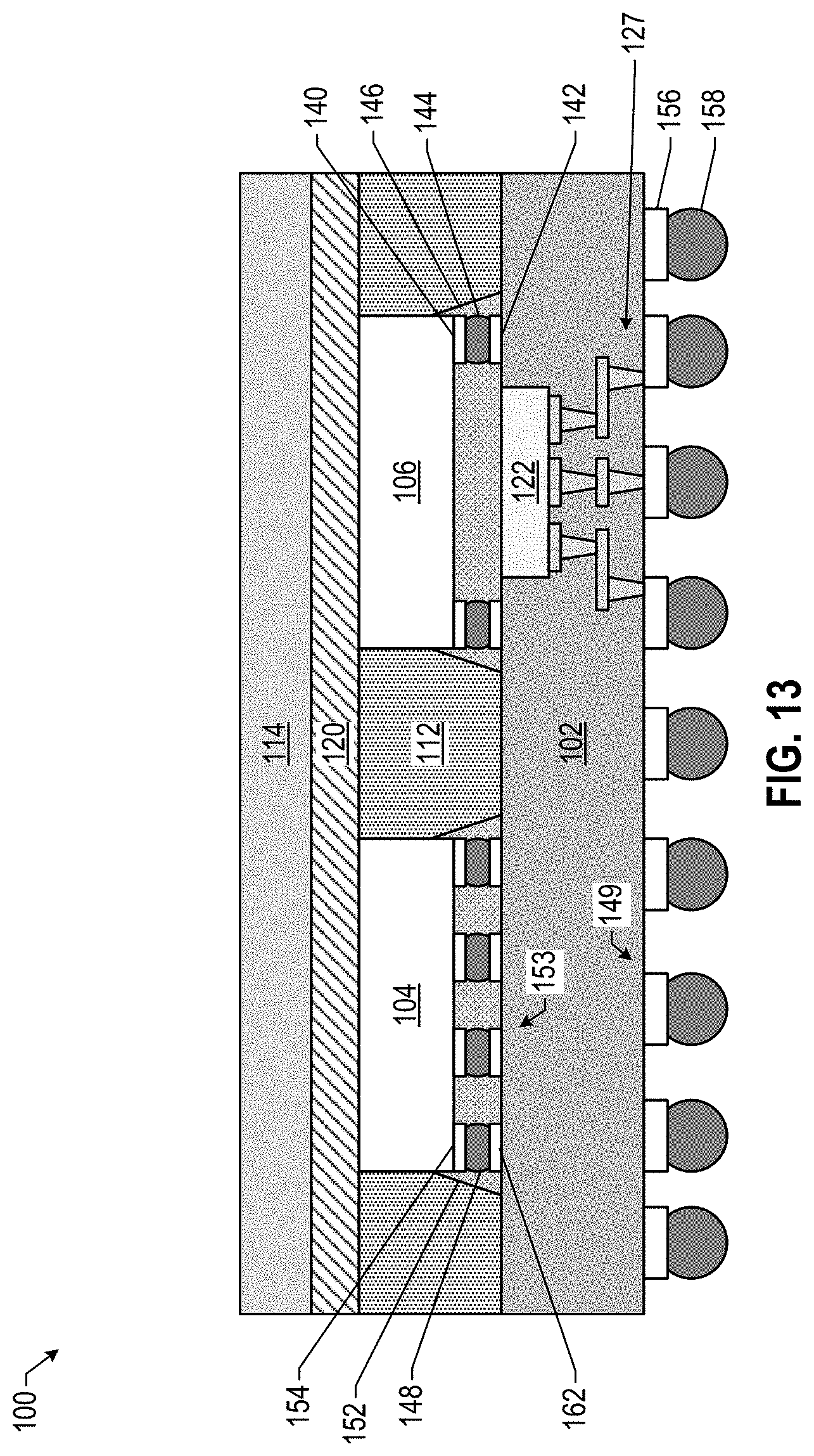 Patent US11784108 Figure 13 – Thermal management in integrated circuit packages