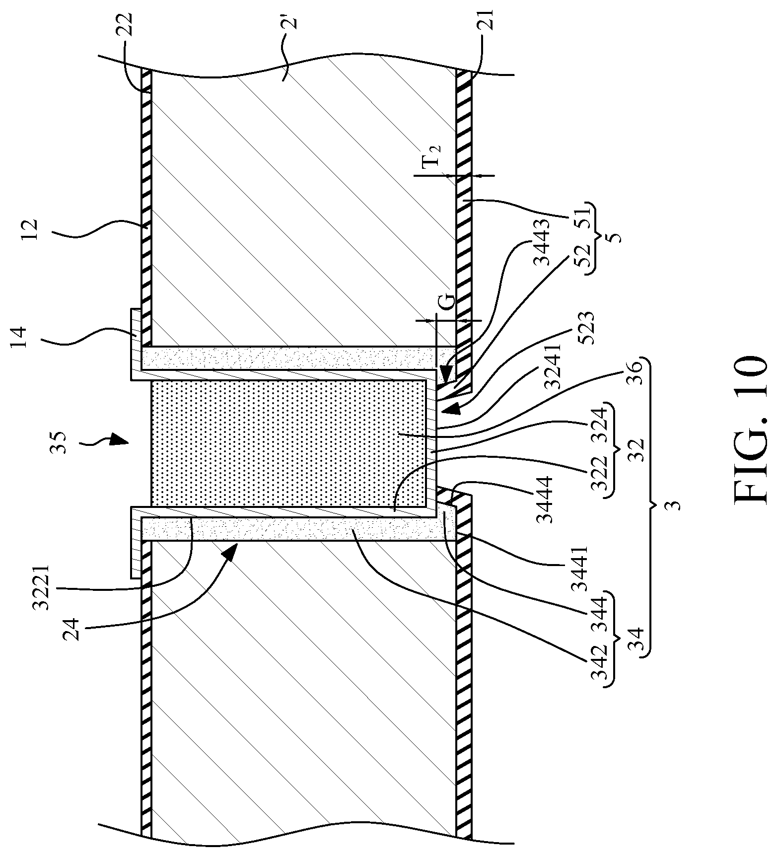 Patent US11784111 Figure 10 – Semiconductor device and method for manufacturing the same