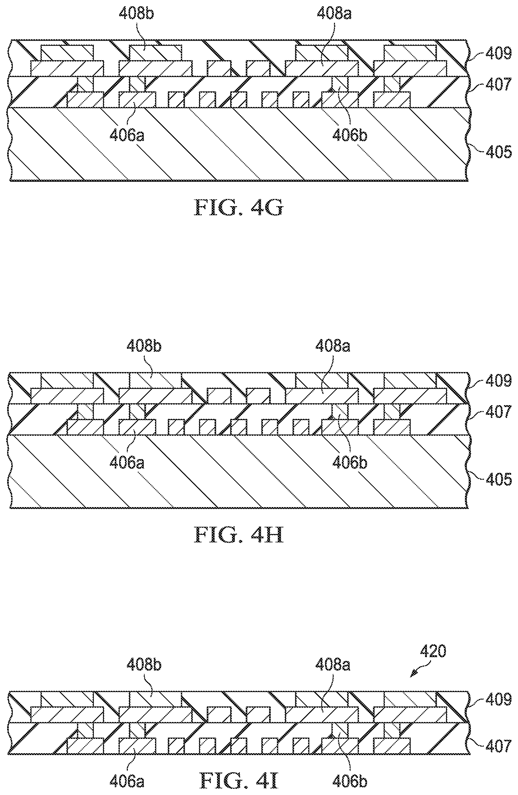 Patent US11784113 Figure 7 – Multilayer package substrate with stress buffer