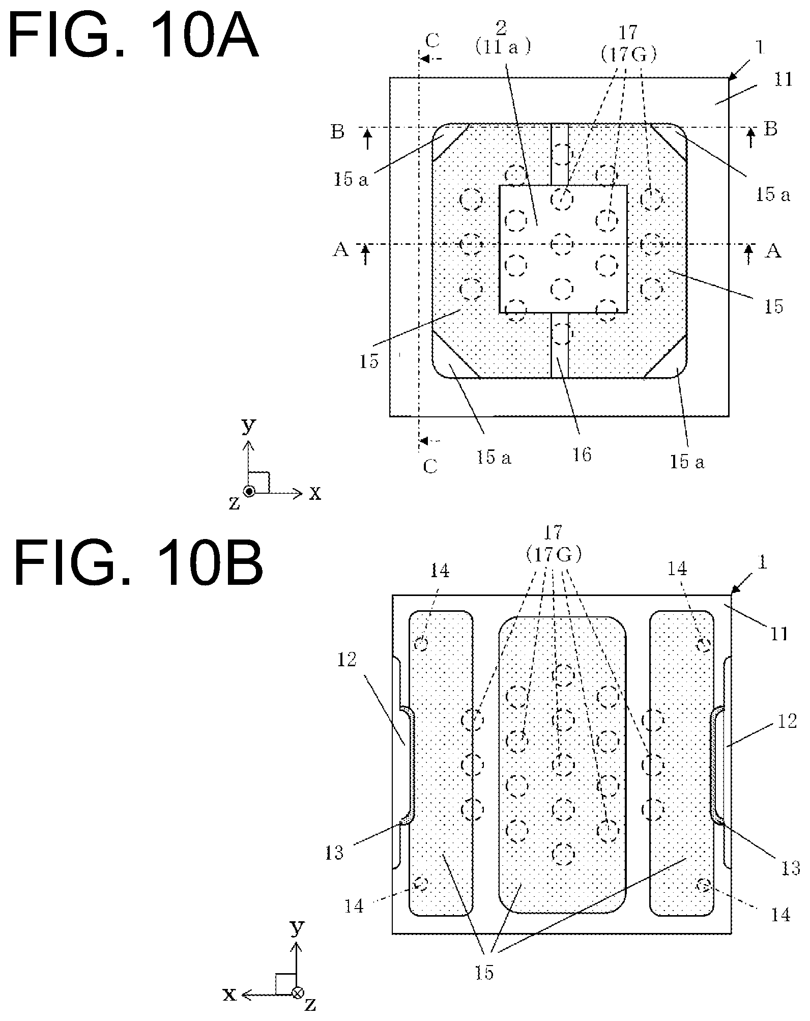 Patent US11784117 Figure 10 – Wiring board, electronic device, and electronic module