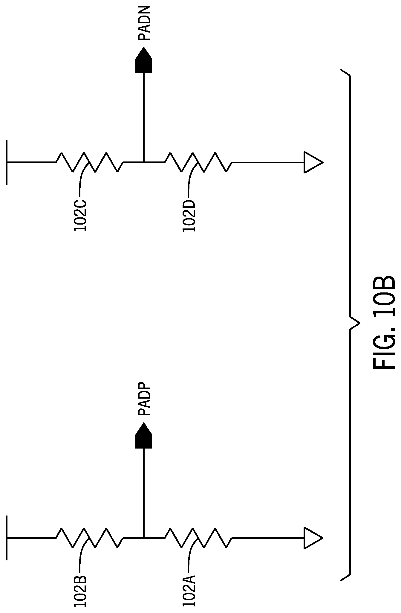 Patent US11784118 Figure 12 – On-die termination (ODT) circuit configurable with via layer to support multiple standards