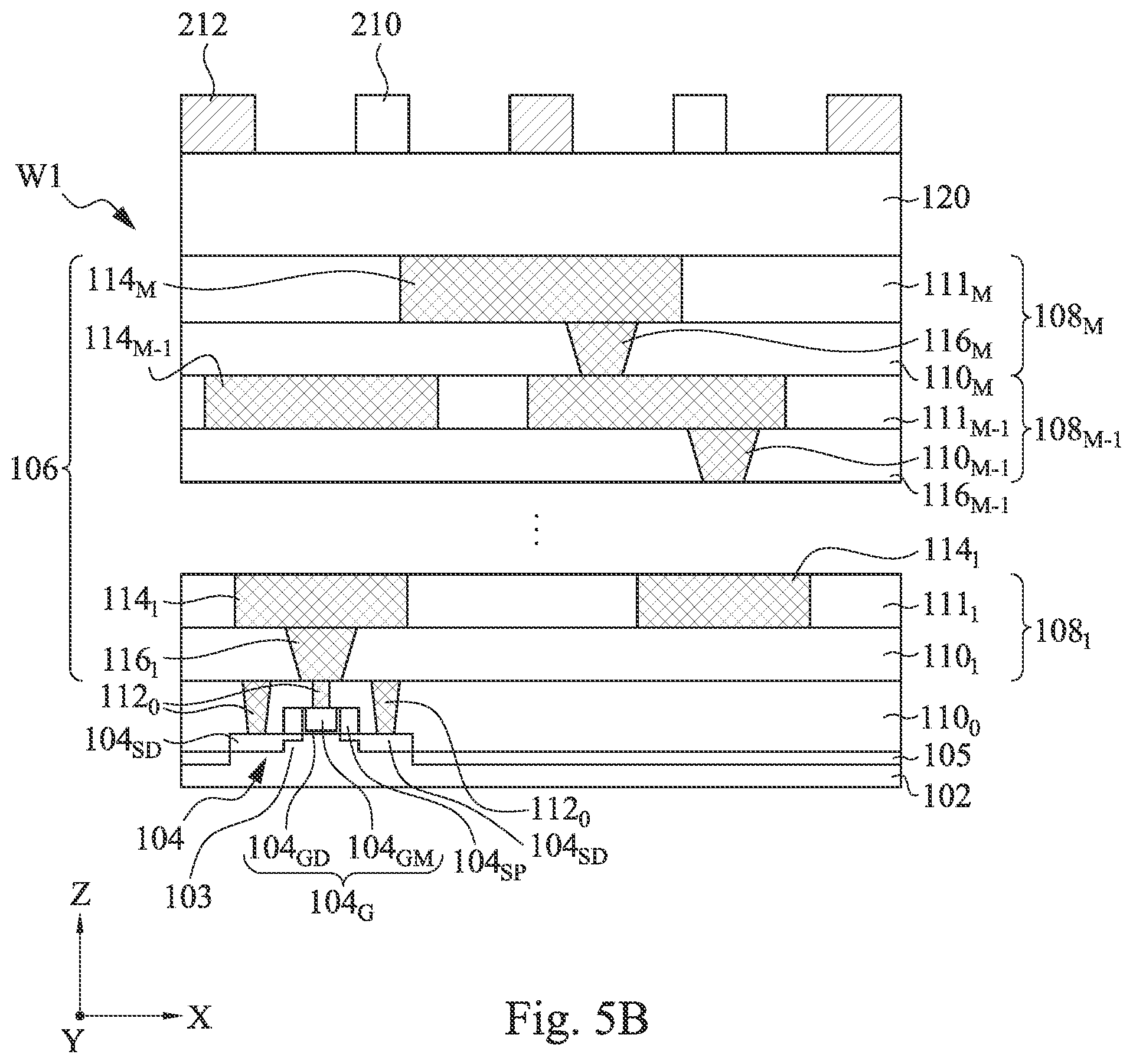 Patent US11784119 Figure 10 – Three dimensional integrated circuit and fabrication thereof