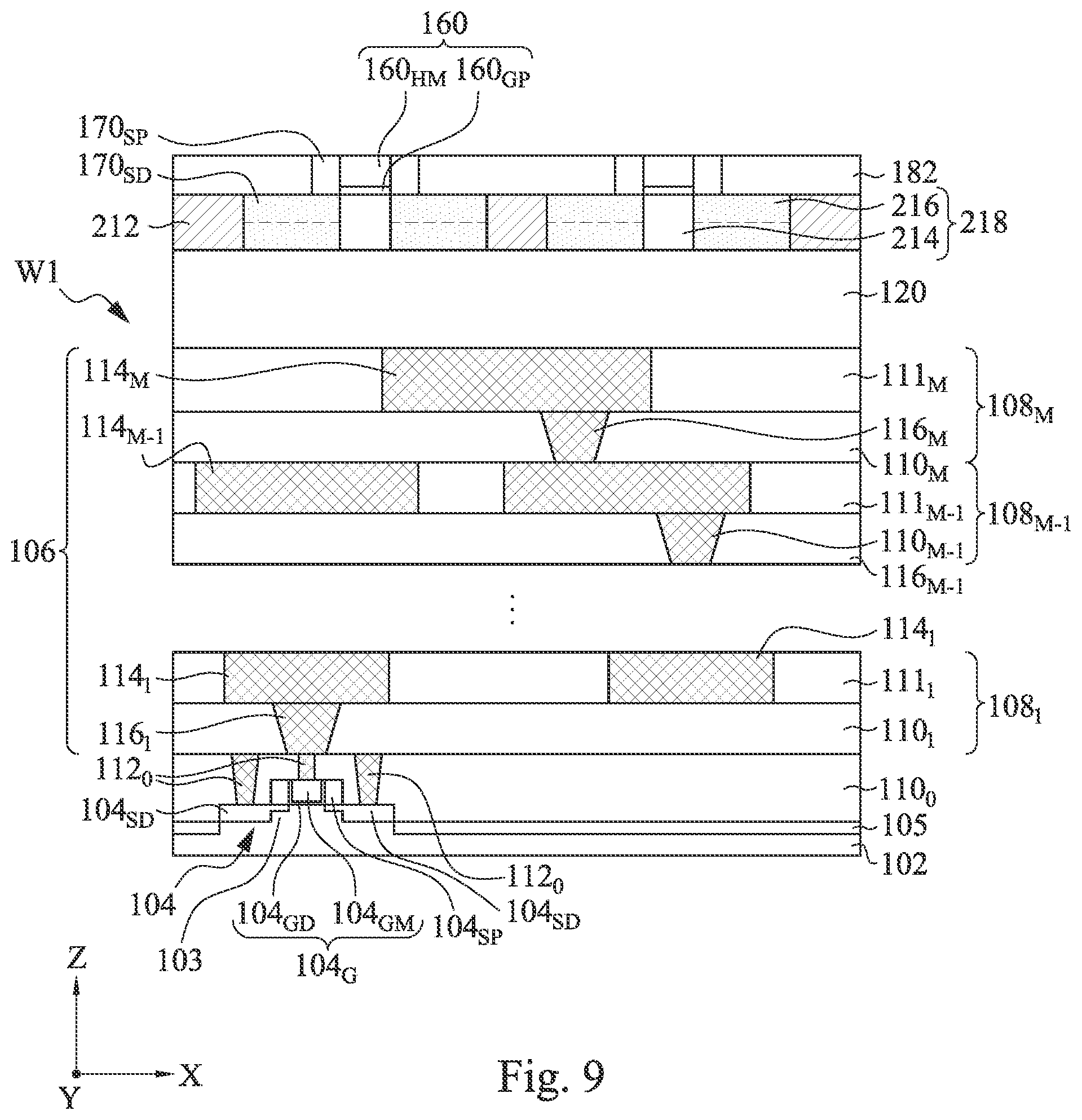 Patent US11784119 Figure 16 – Three dimensional integrated circuit and fabrication thereof