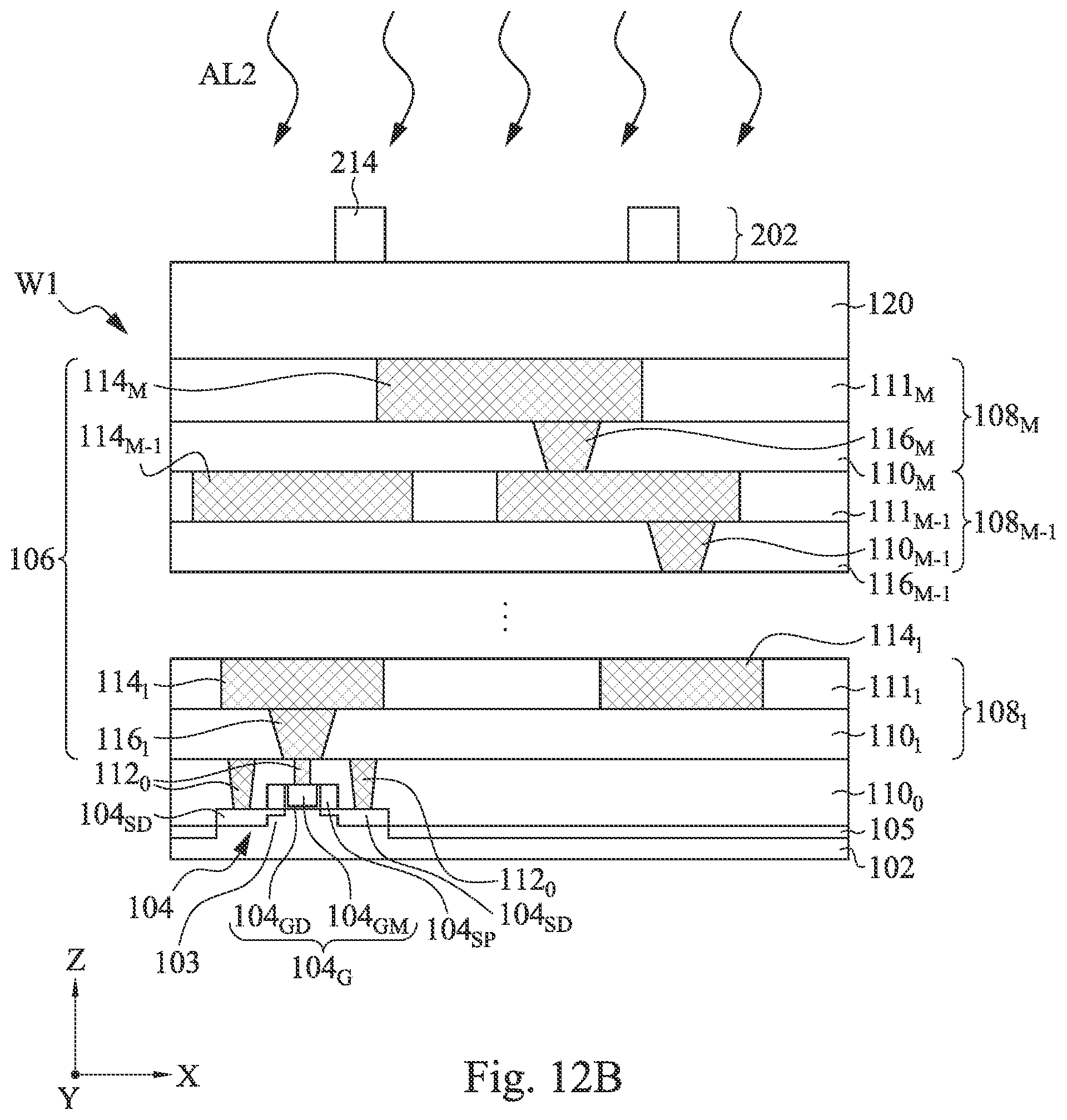 Patent US11784119 Figure 20 – Three dimensional integrated circuit and fabrication thereof