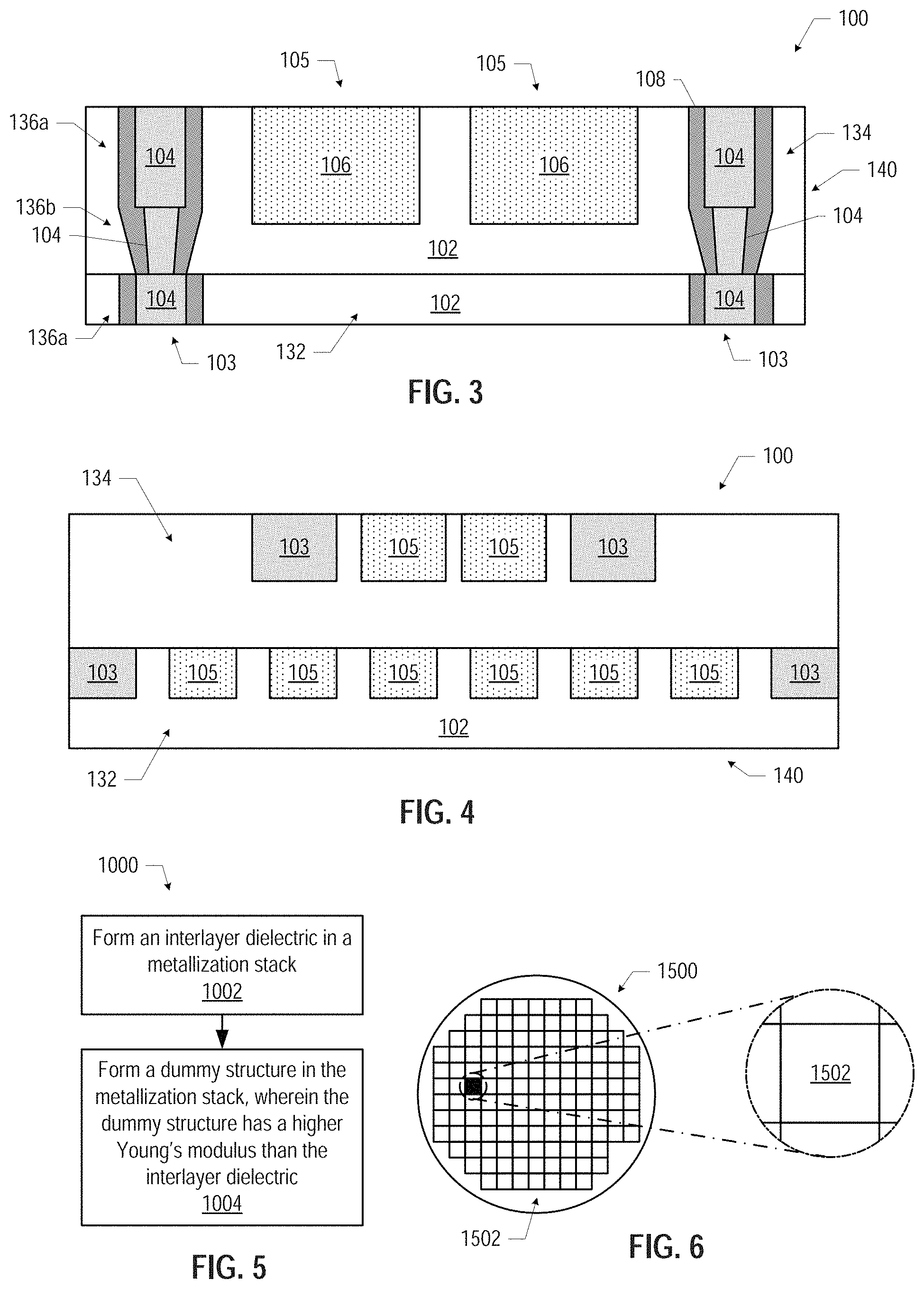Patent US11784121 Figure 6 – Integrated circuit components with dummy structures