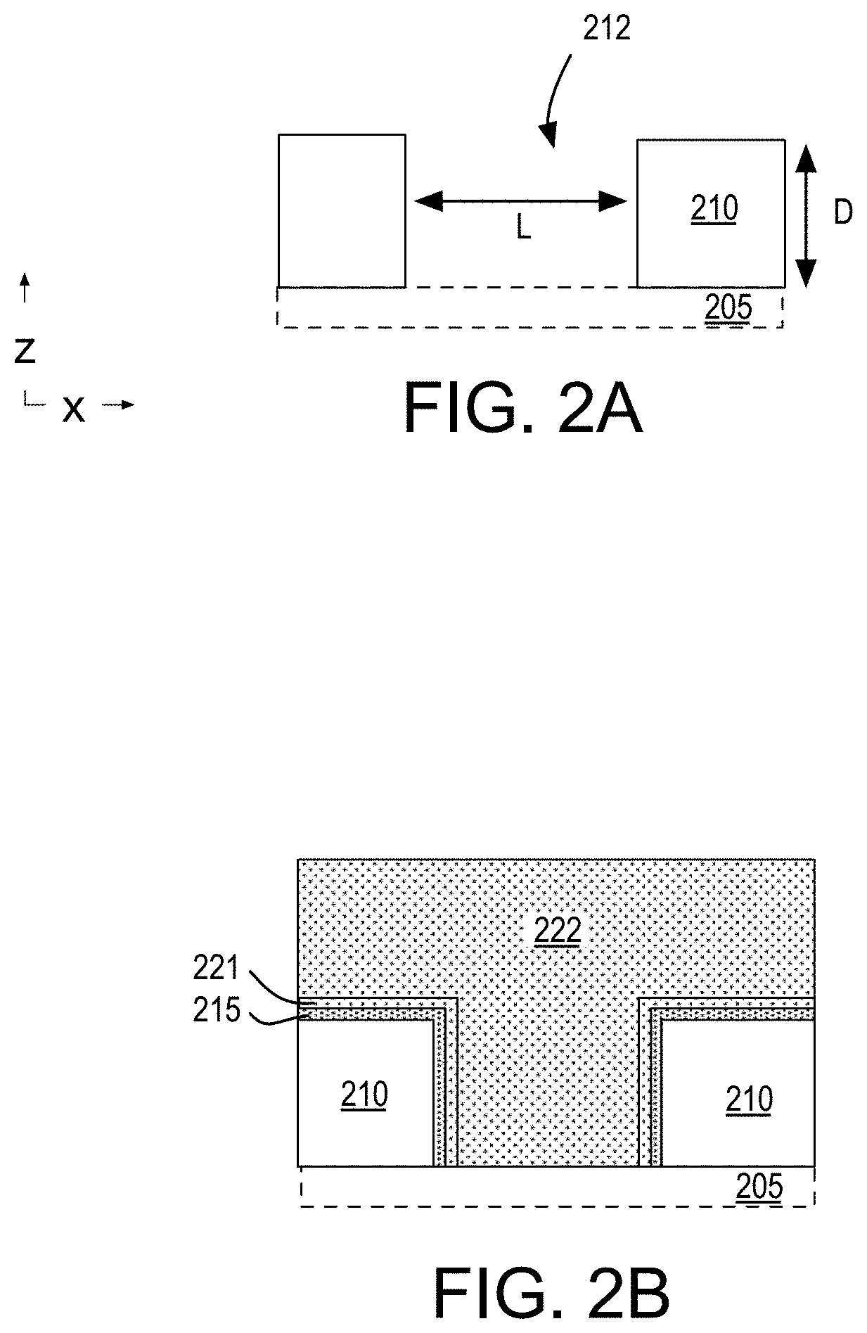 Patent US11784123 Figure 2 – Methods and structures for improved electrical contact between bonded integrated circuit interfaces