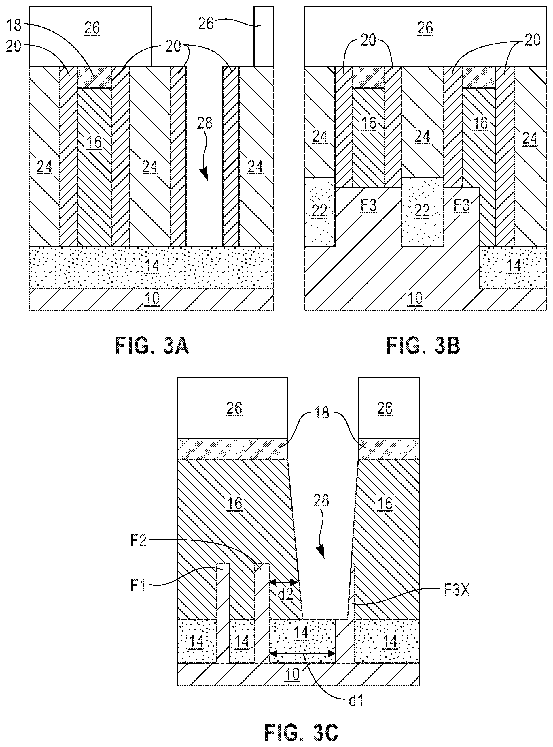 Patent US11784125 Figure 3 – Wrap around cross-couple contact structure with enhanced gate contact size