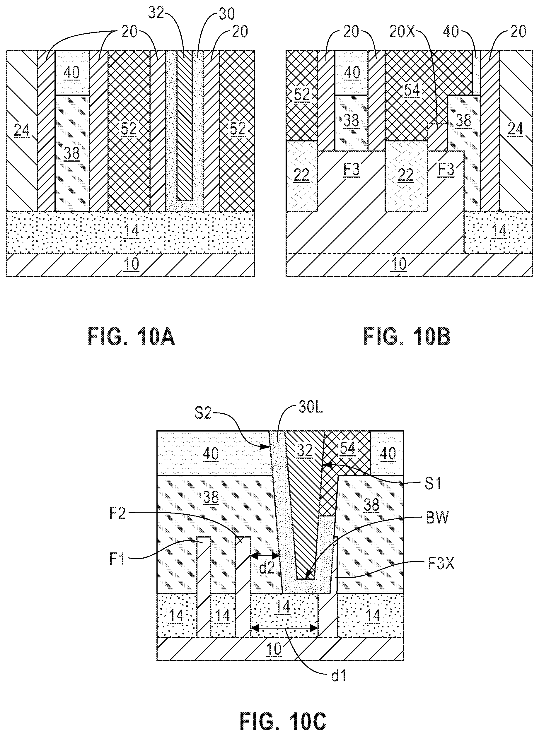 Patent US11784125 Figure 10 – Wrap around cross-couple contact structure with enhanced gate contact size