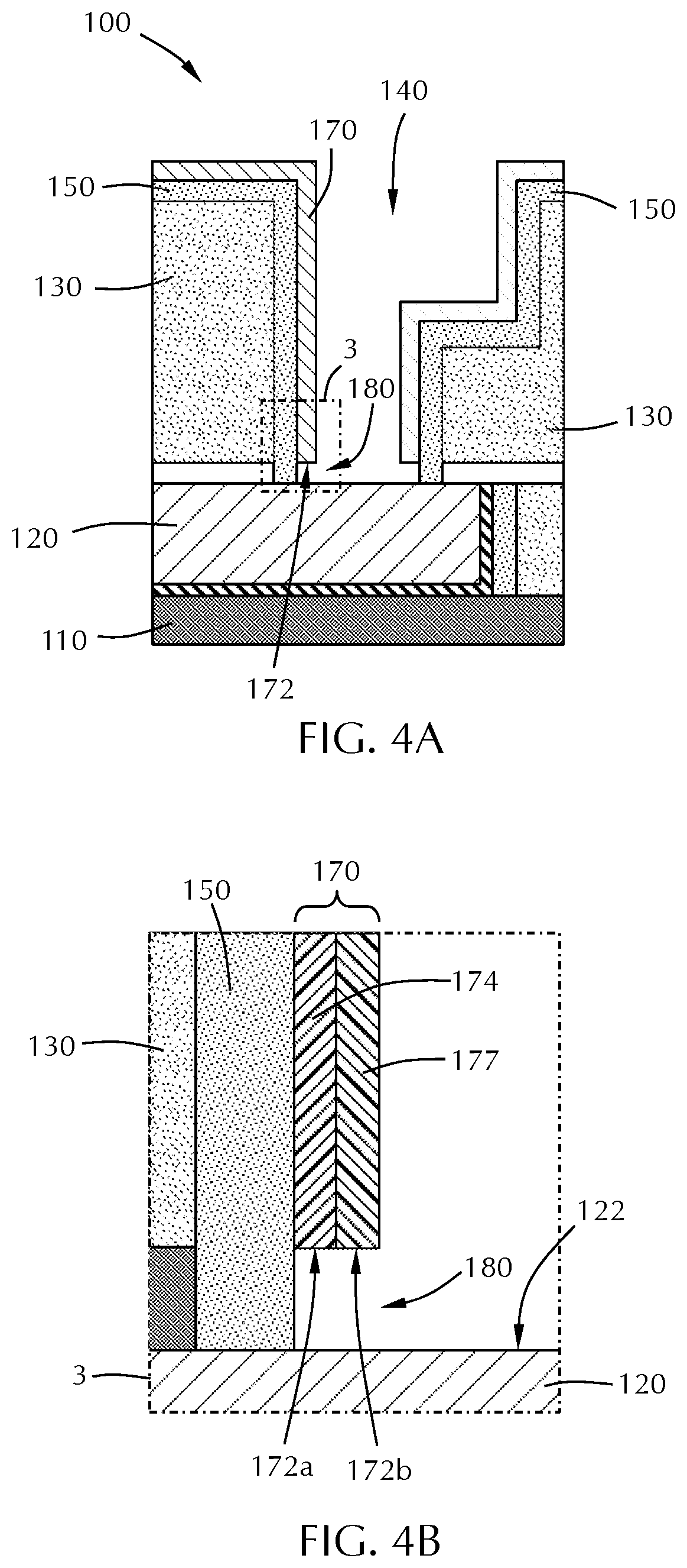 Patent US11784127 Figure 3 – Ruthenium liner and cap for back-end-of-line