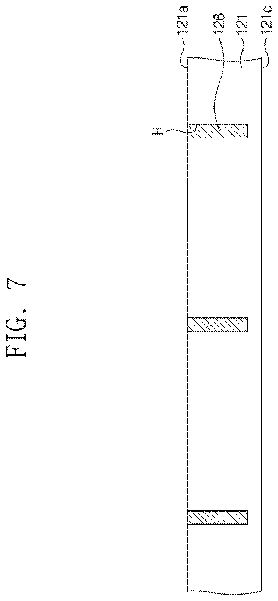Patent US11784129 Figure 7 – Semiconductor package and method of fabricating the same