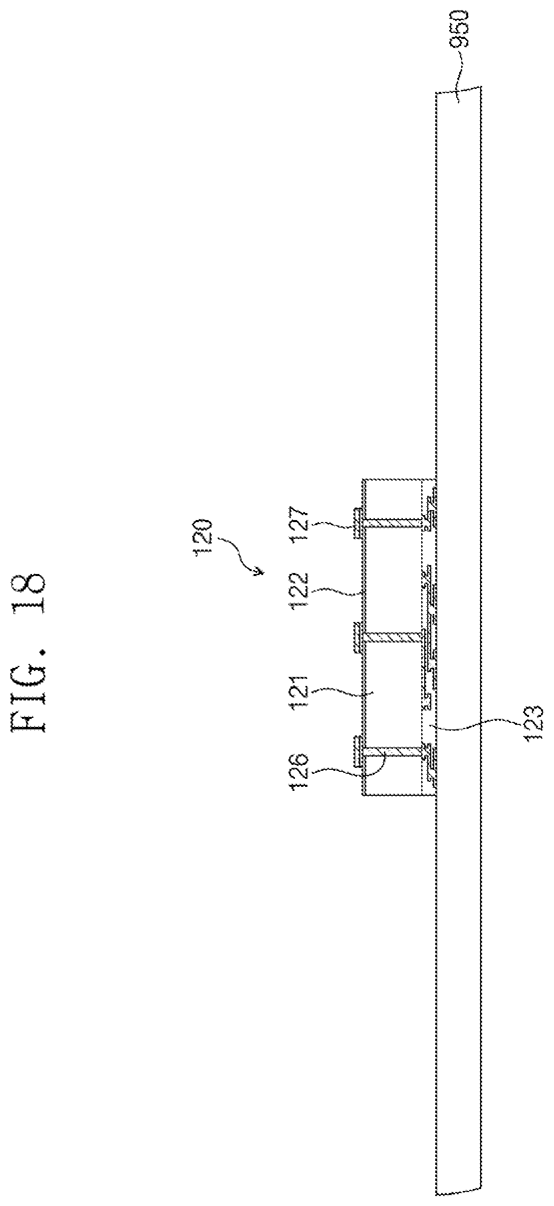 Patent US11784129 Figure 18 – Semiconductor package and method of fabricating the same