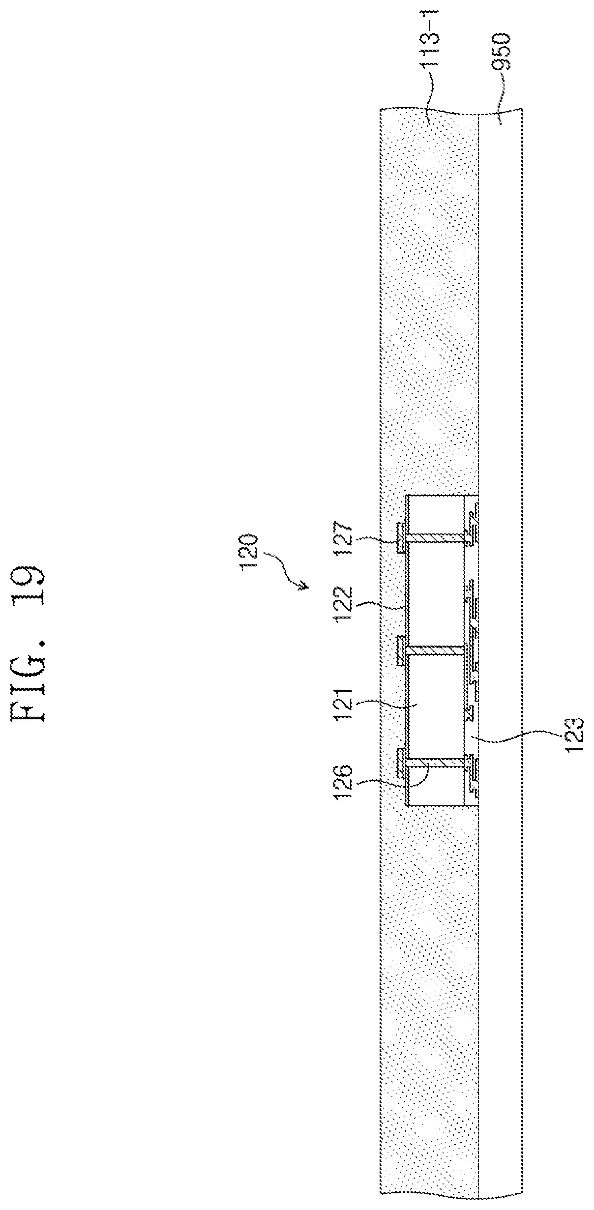 Patent US11784129 Figure 19 – Semiconductor package and method of fabricating the same
