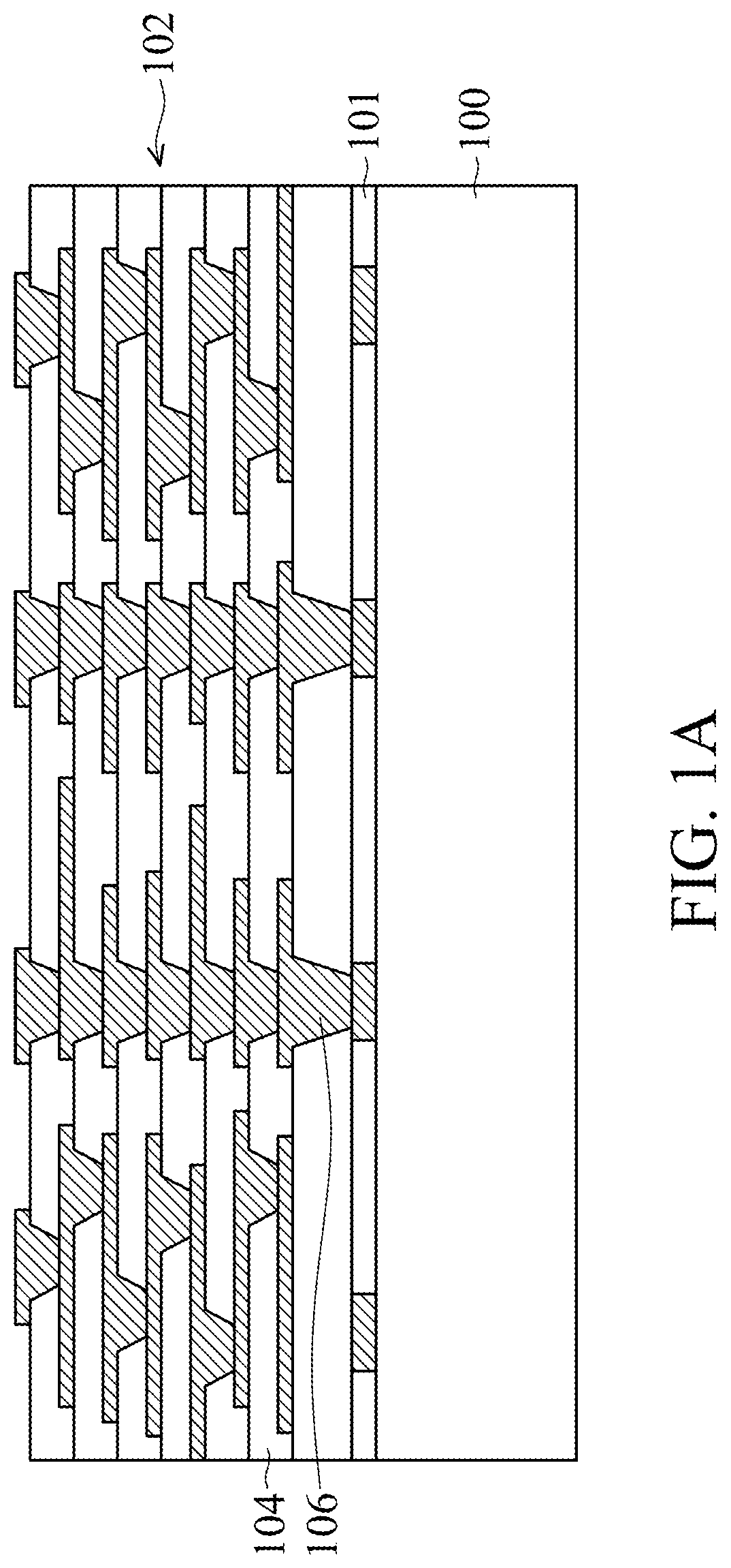 Patent US11784130 Figure 1 – Structure and formation method of package with underfill