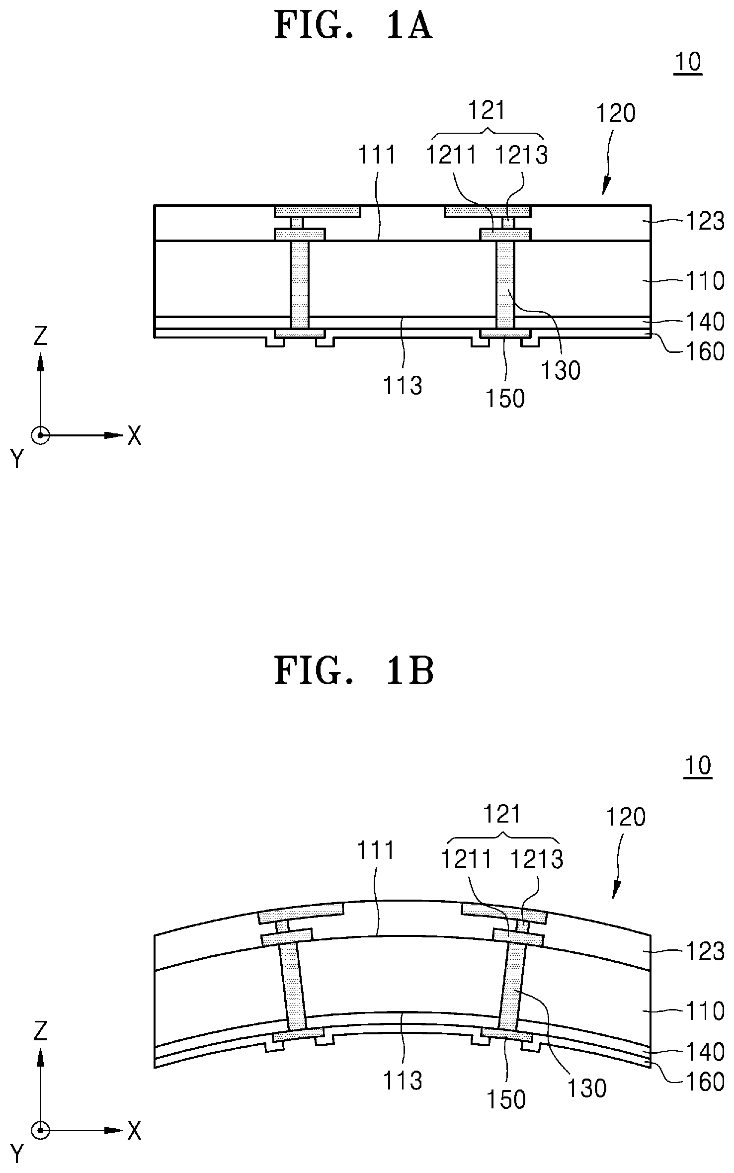 Patent US11784131 Figure 1 – Interposer and semiconductor package including the same