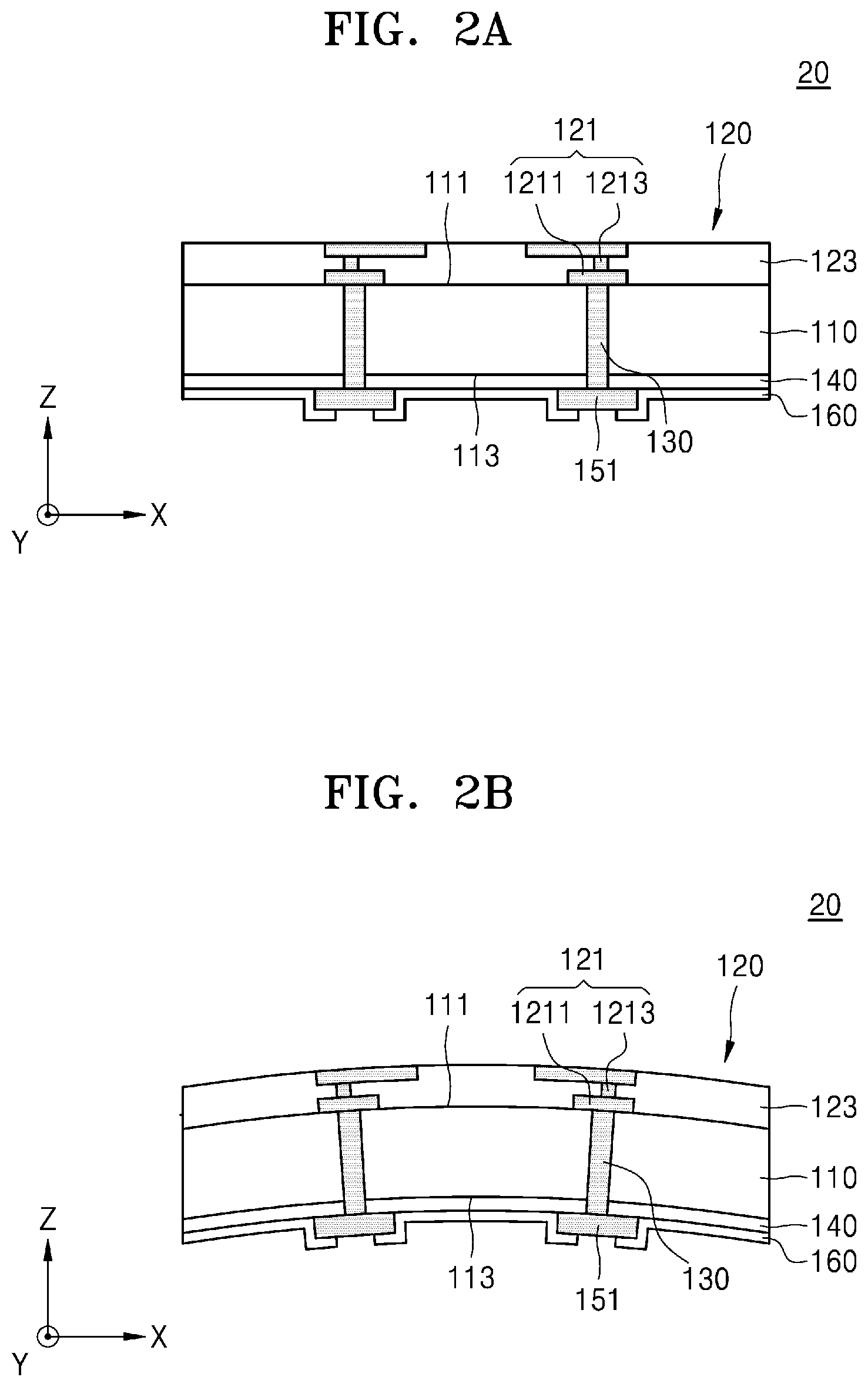 Patent US11784131 Figure 2 – Interposer and semiconductor package including the same