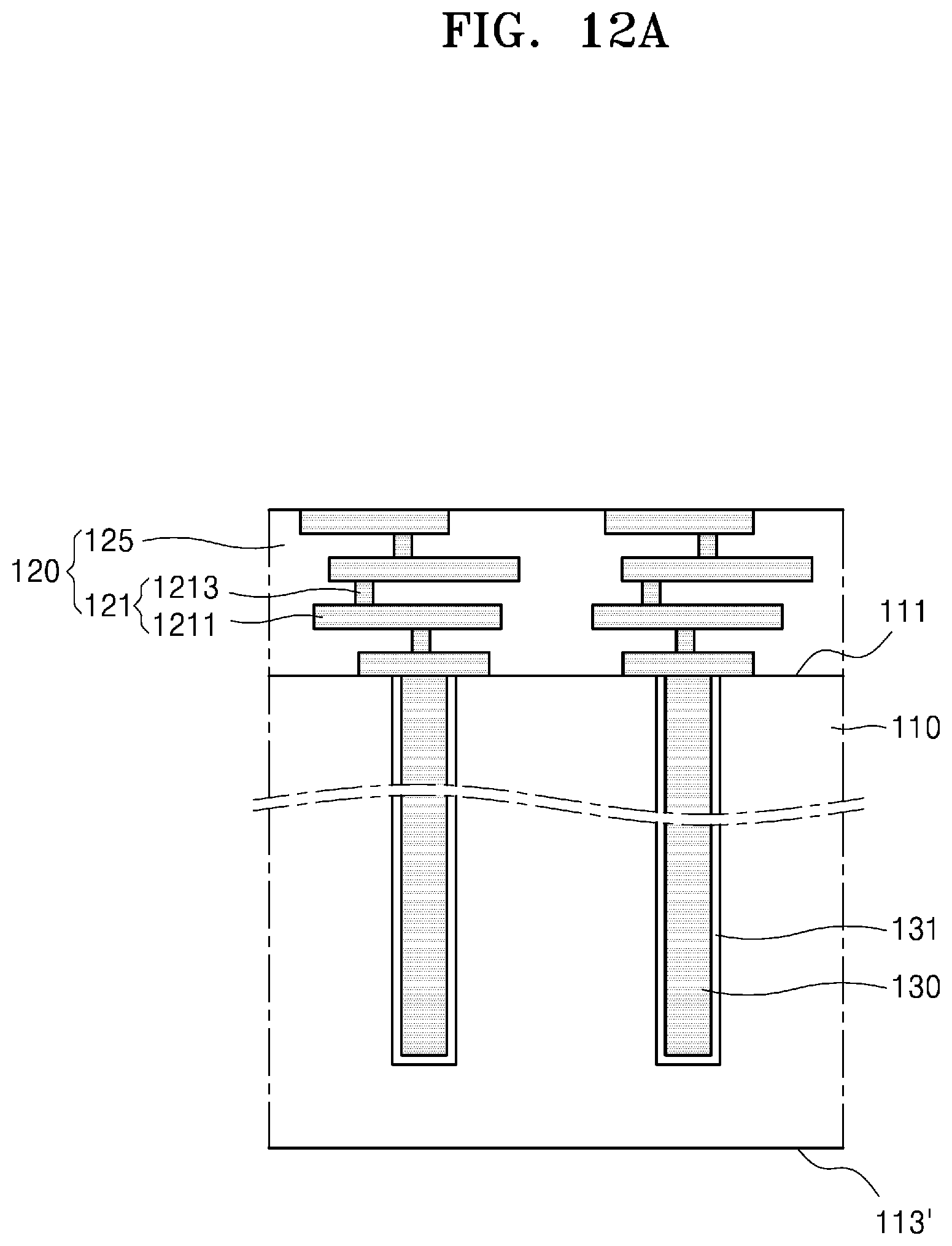 Patent US11784131 Figure 12 – Interposer and semiconductor package including the same