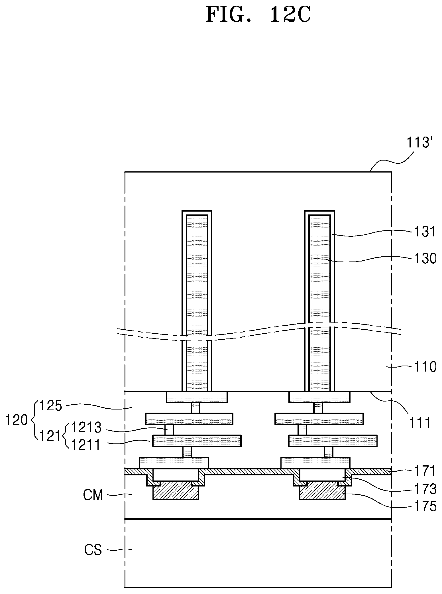 Patent US11784131 Figure 14 – Interposer and semiconductor package including the same