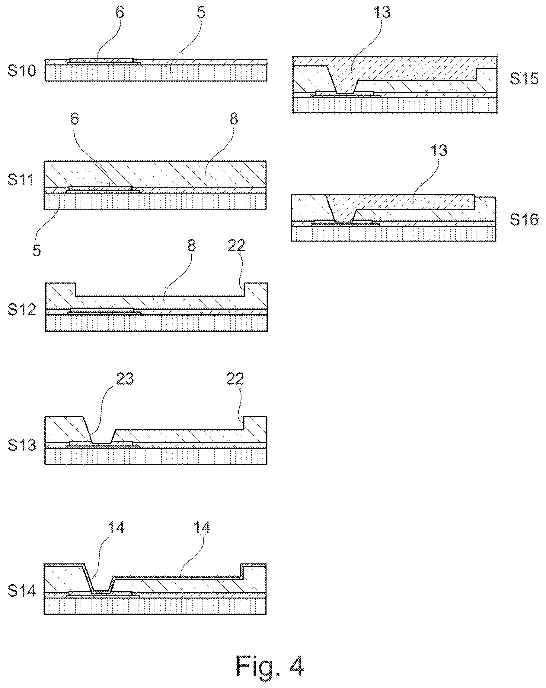Patent US11784132 Figure 4 – Interposer-type component carrier and method of manufacturing the same