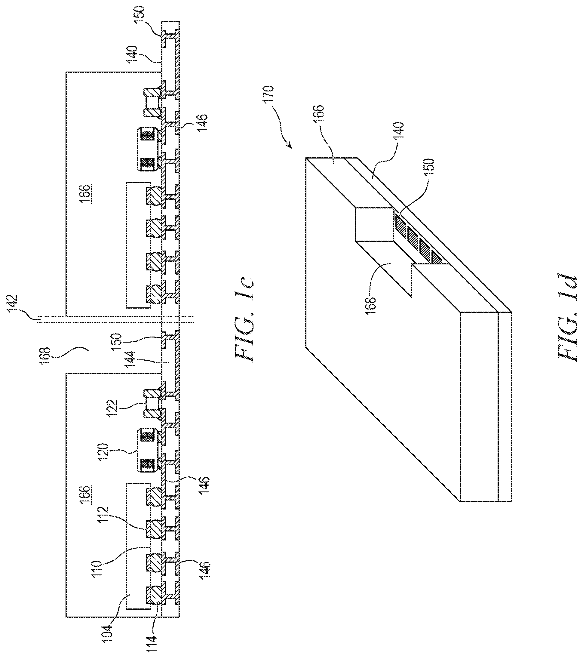 Patent US11784133 Figure 2 – Shielded semiconductor package with open terminal and methods of making