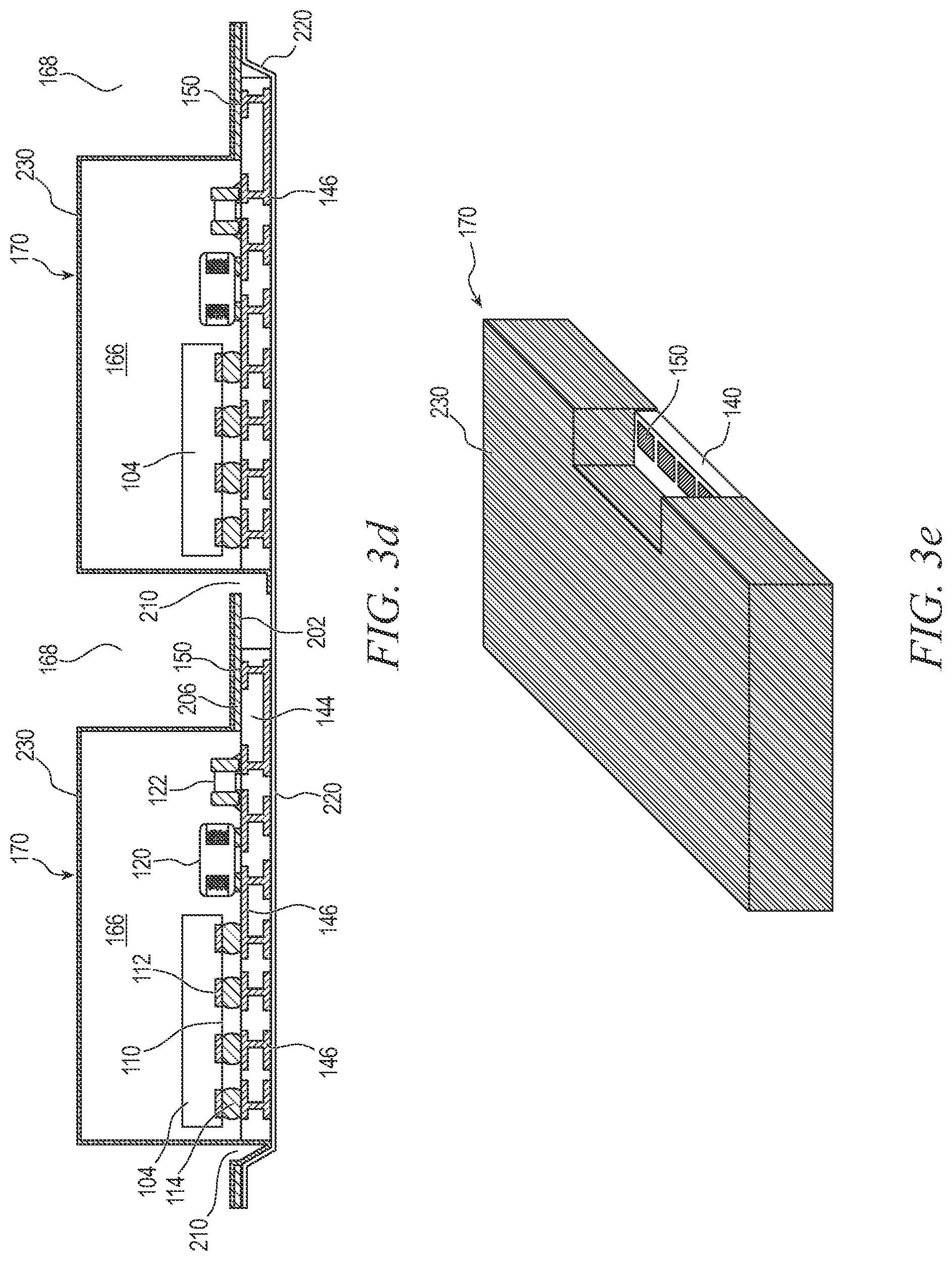 Patent US11784133 Figure 9 – Shielded semiconductor package with open terminal and methods of making