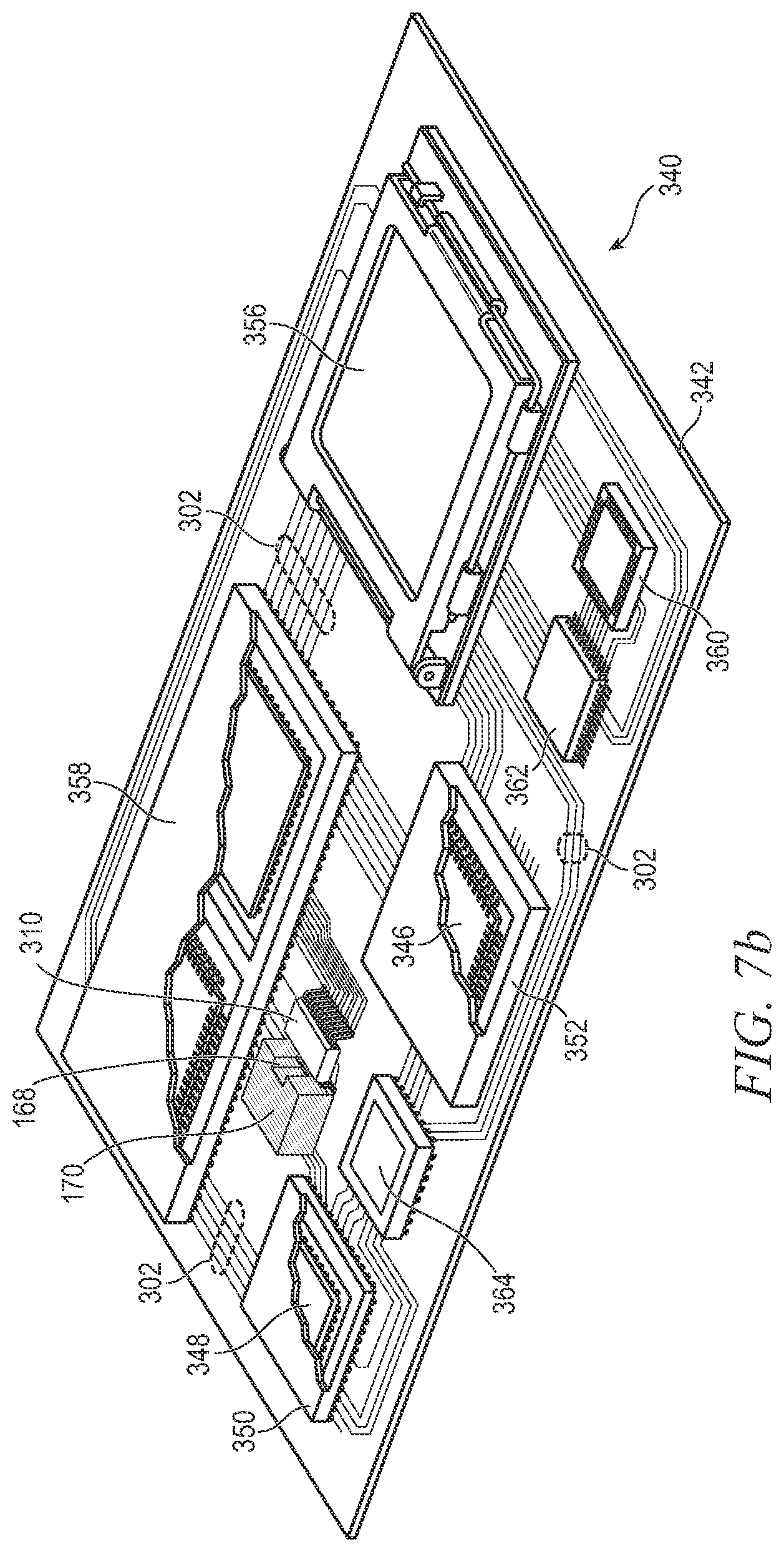 Patent US11784133 Figure 17 – Shielded semiconductor package with open terminal and methods of making