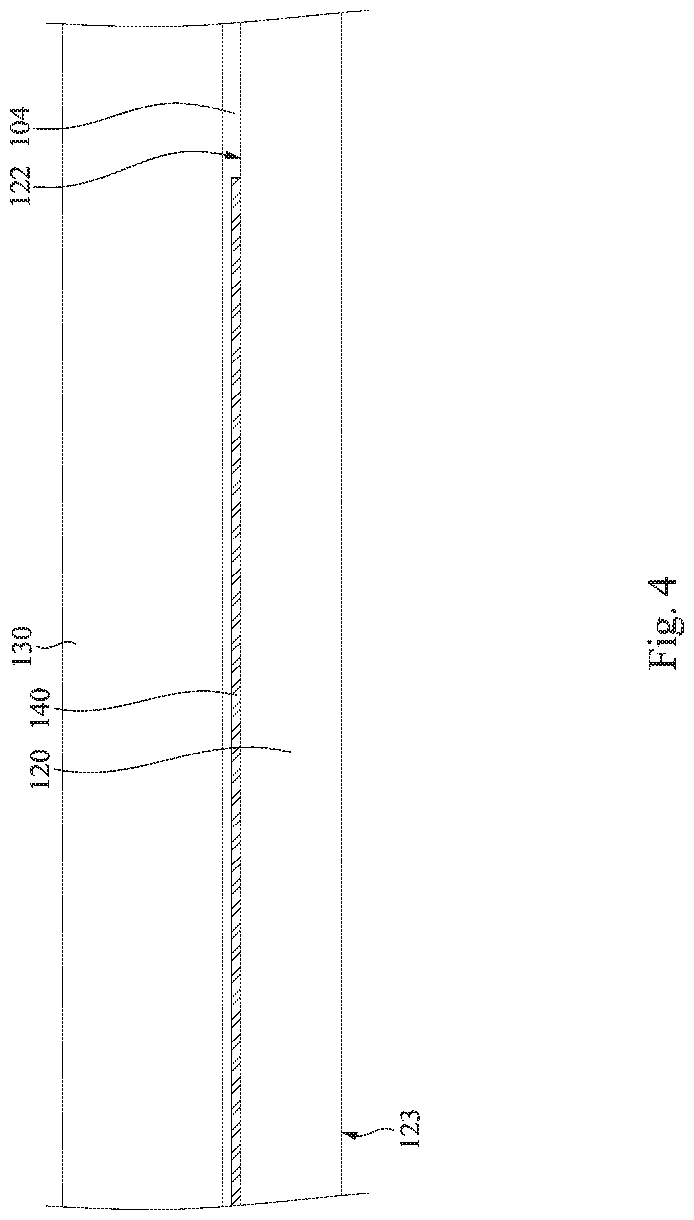 Patent US11784134 Figure 4 – Chip package and manufacturing method thereof