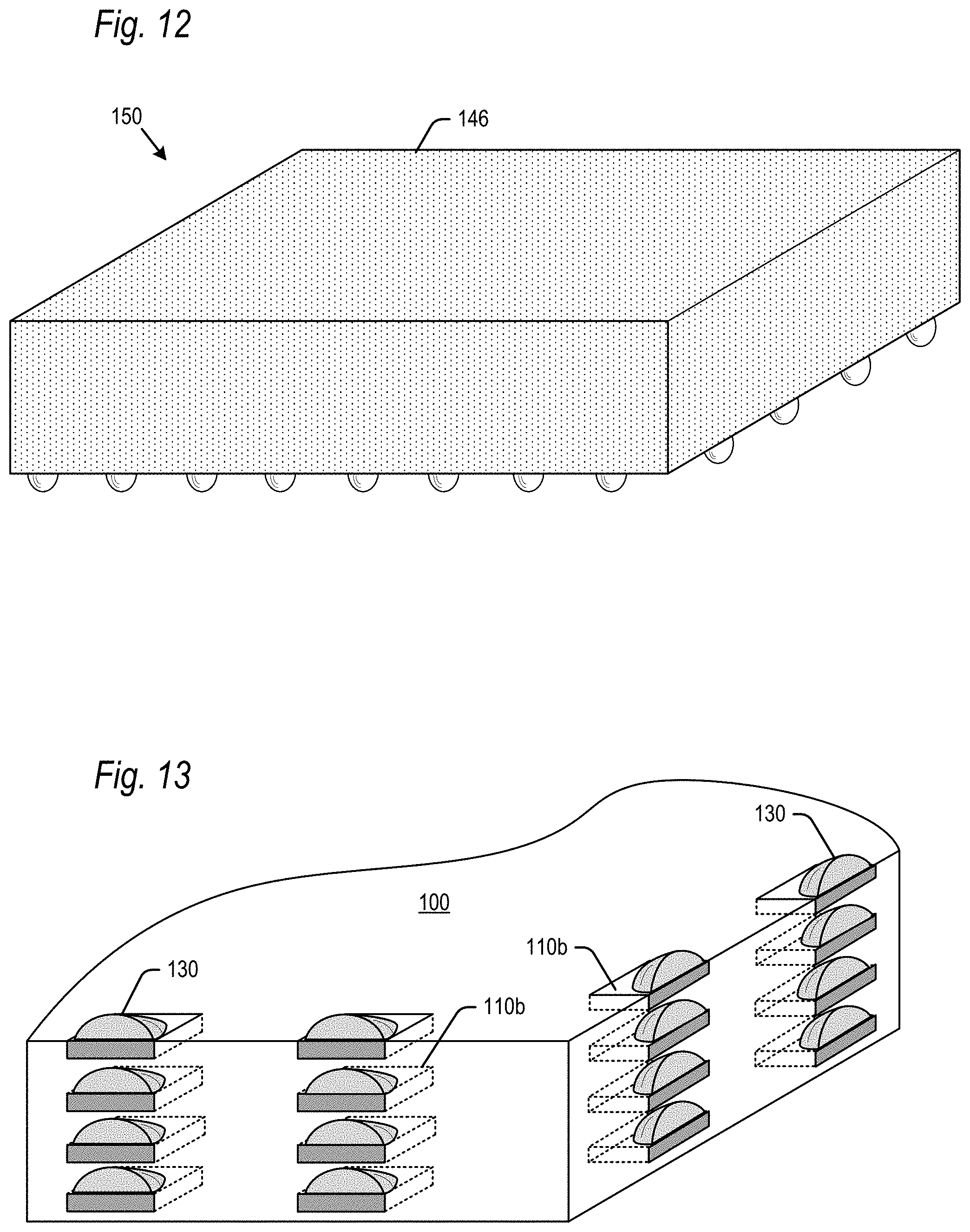 Patent US11784135 Figure 7 – Semiconductor device including conductive bumps to improve EMI/RFI shielding