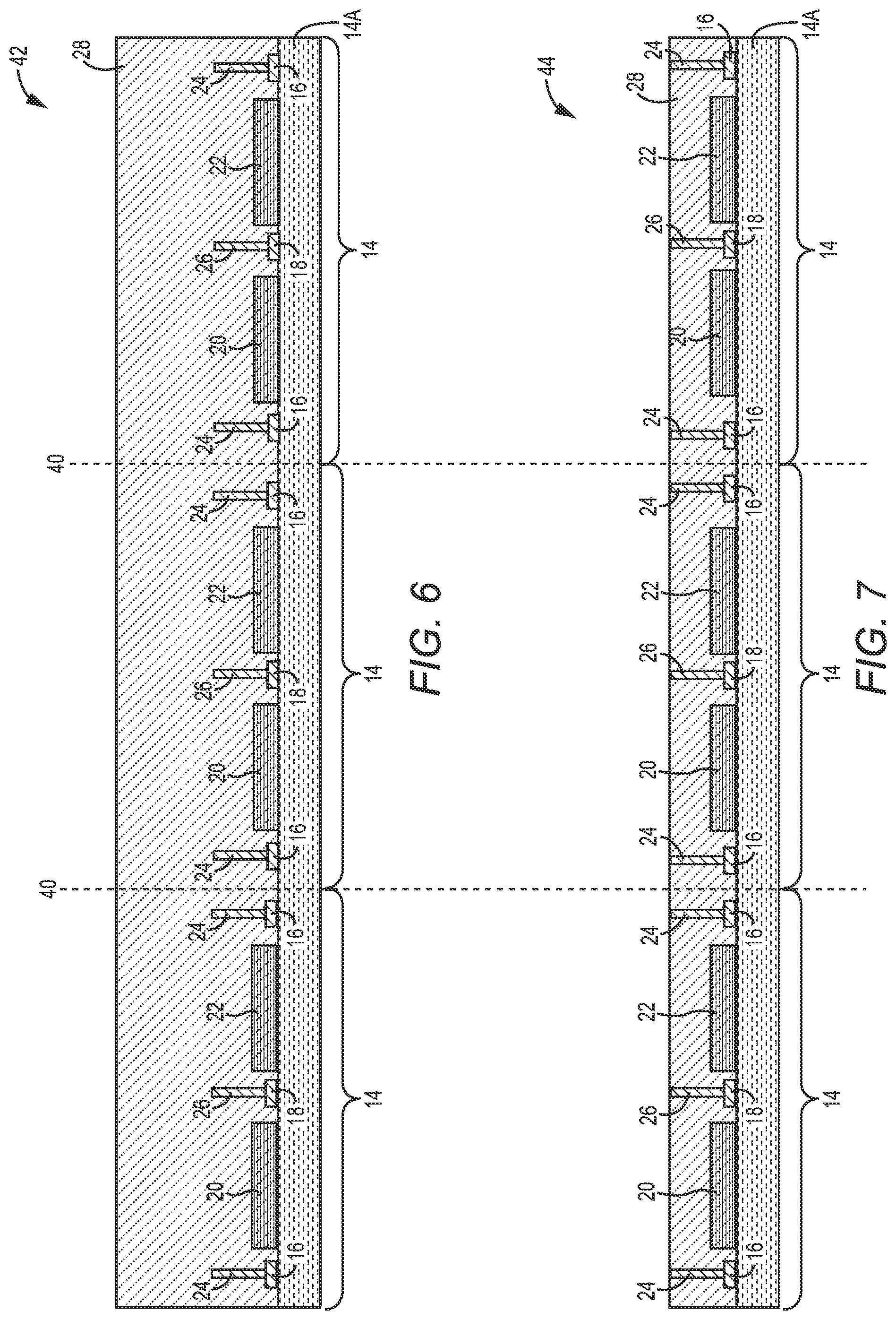 Patent US11784136 Figure 5 – Integrated module with electromagnetic shielding