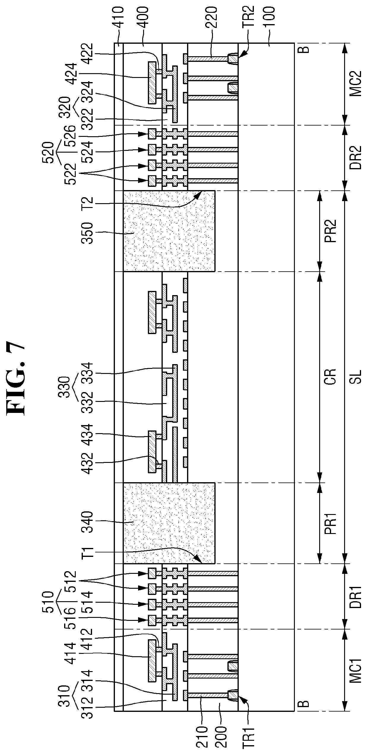 Patent US11784137 Figure 7 – Semiconductor device and method for fabricating the same