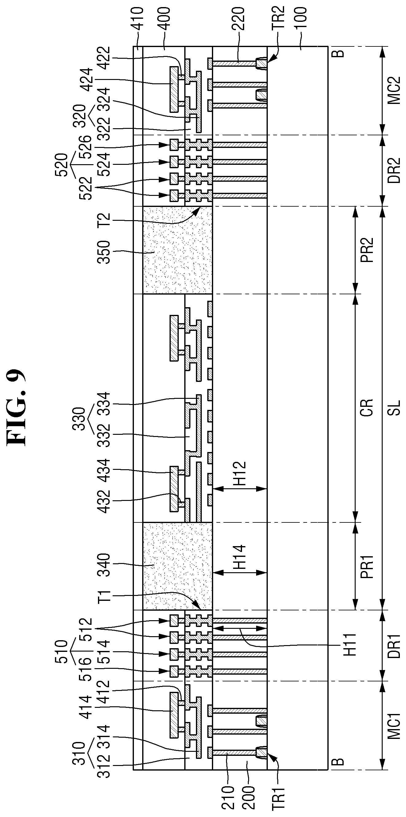 Patent US11784137 Figure 9 – Semiconductor device and method for fabricating the same