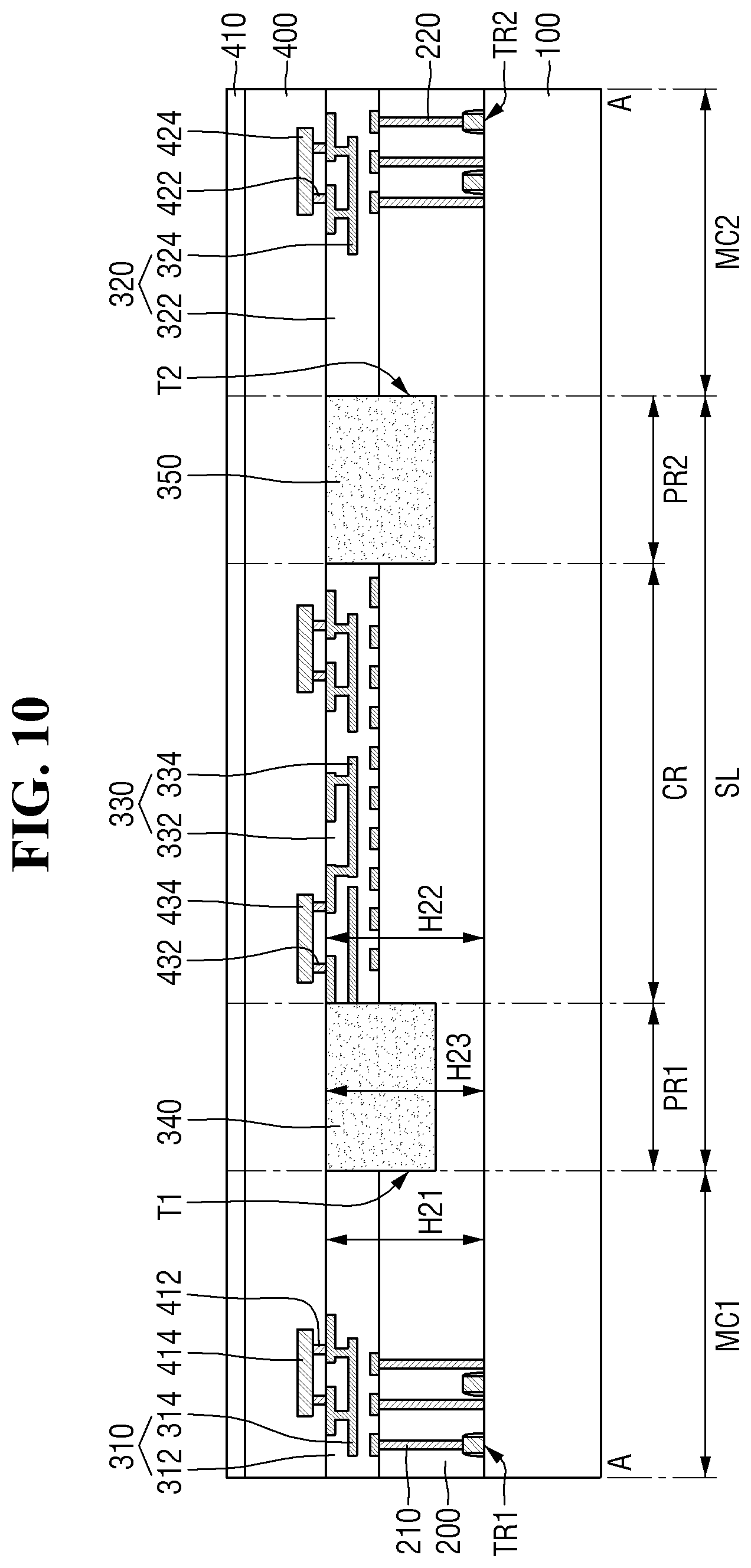 Patent US11784137 Figure 10 – Semiconductor device and method for fabricating the same