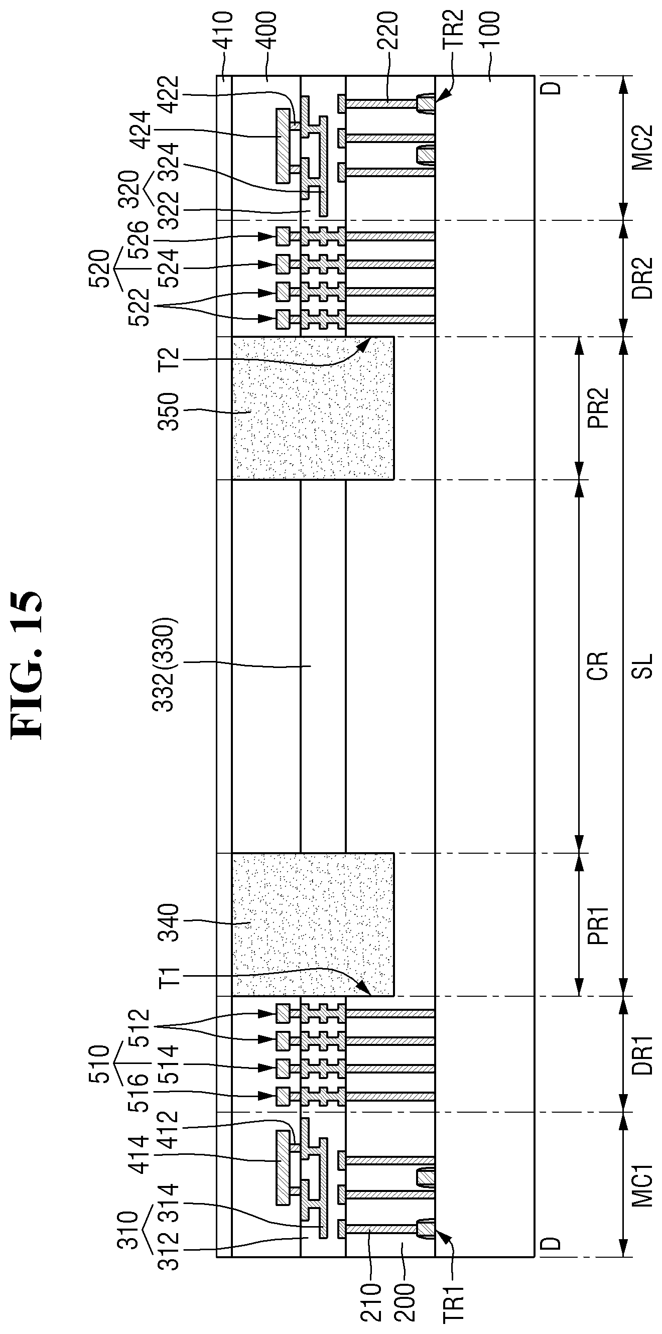 Patent US11784137 Figure 15 – Semiconductor device and method for fabricating the same