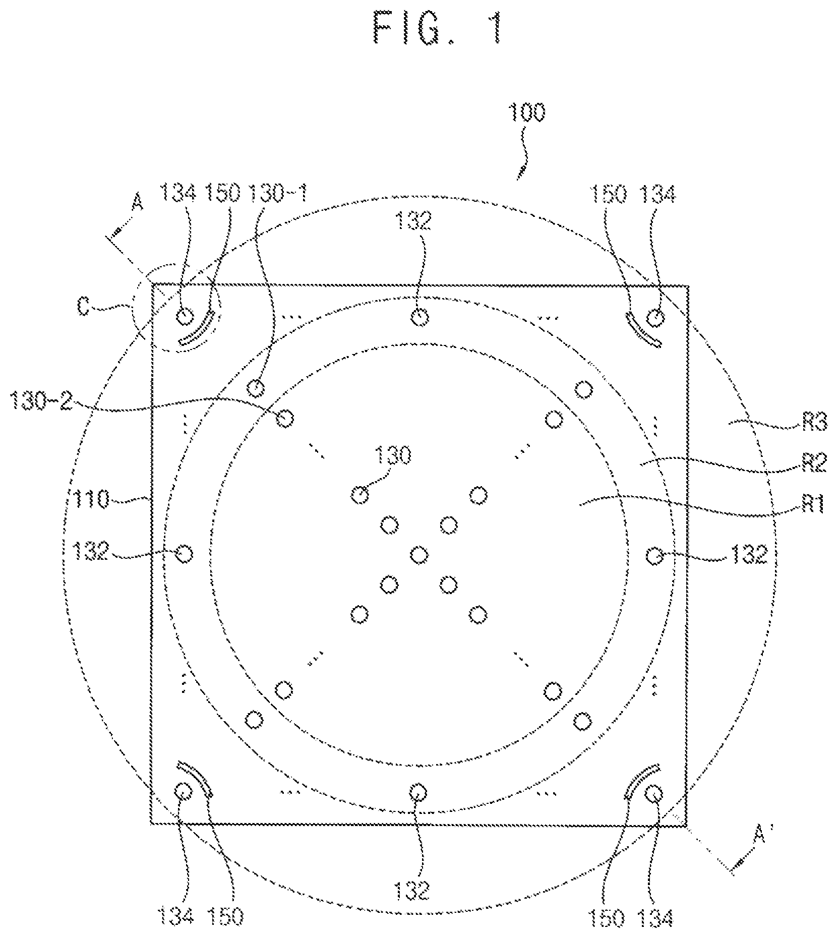 Patent US11784139 Figure 1 – Package substrate and semiconductor package including the same