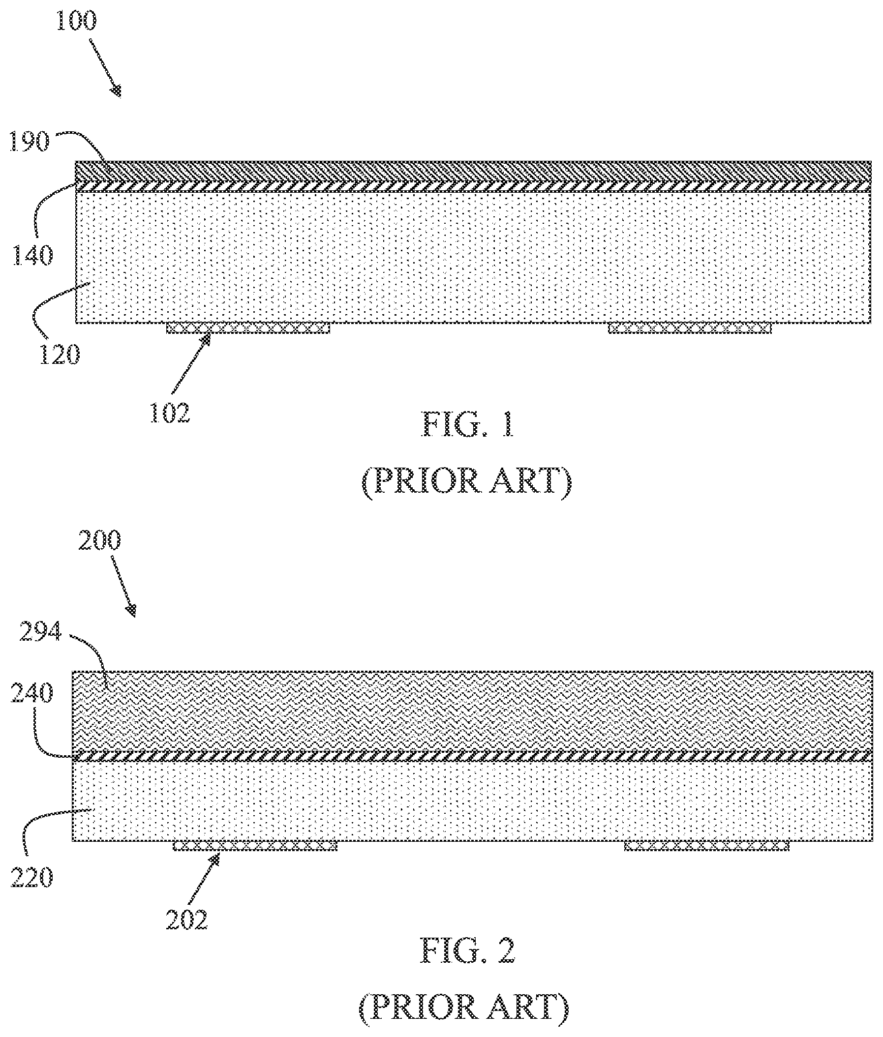 Patent US11784141 Figure 1 – Semiconductor package having thin substrate and method of making the same