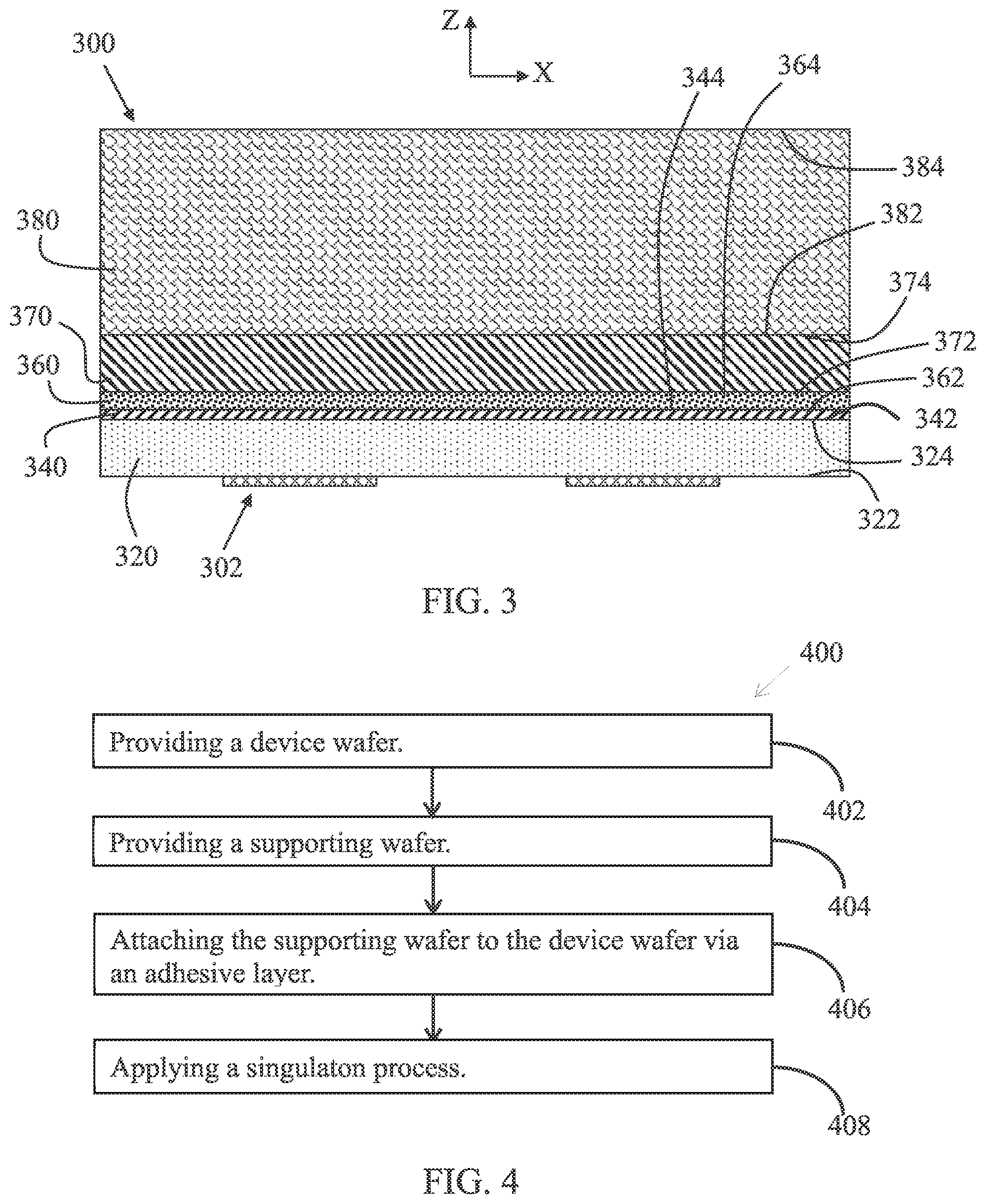 Patent US11784141 Figure 2 – Semiconductor package having thin substrate and method of making the same