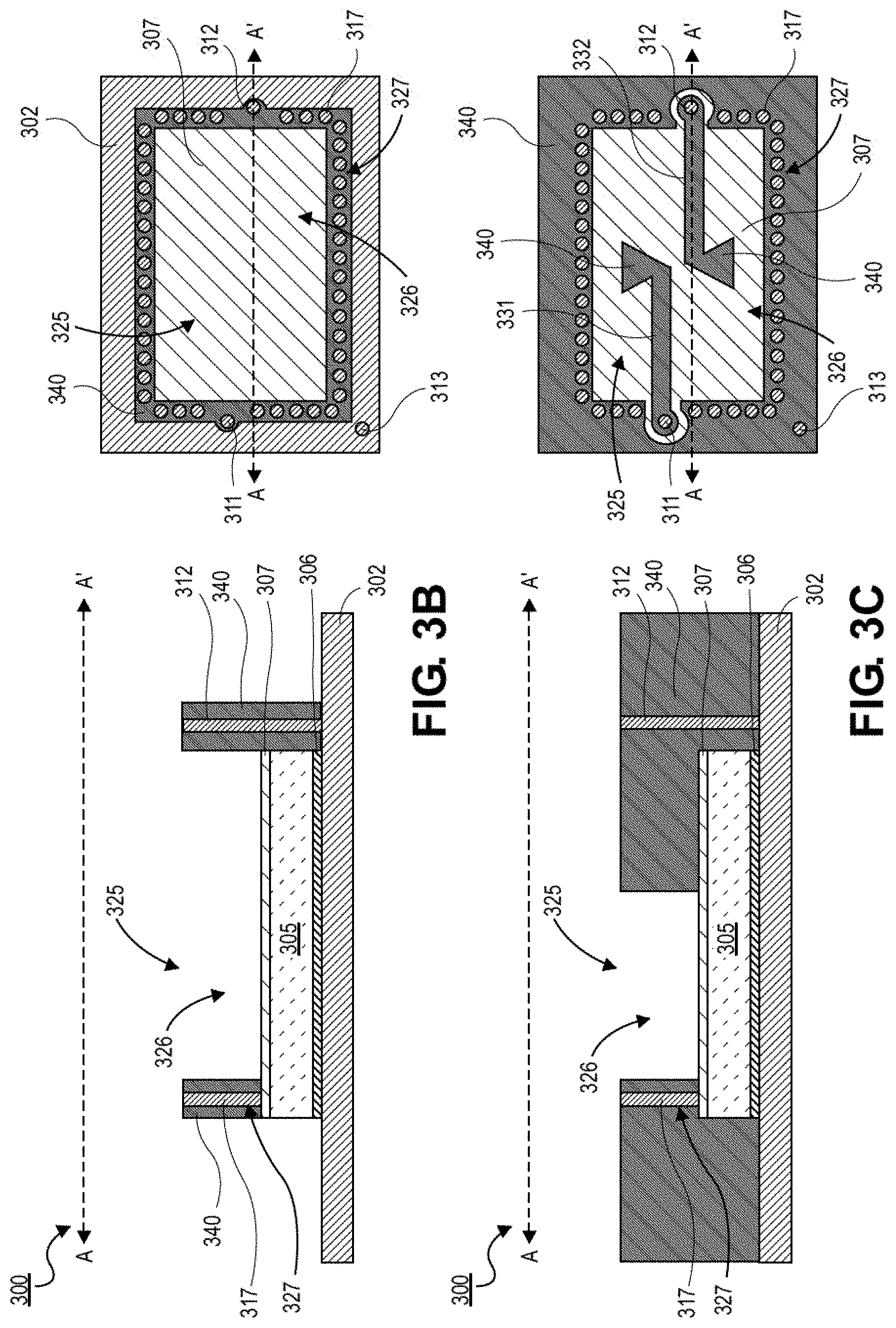 Patent US11784143 Figure 4 – Single metal cavity antenna in package connected to an integrated transceiver front-end