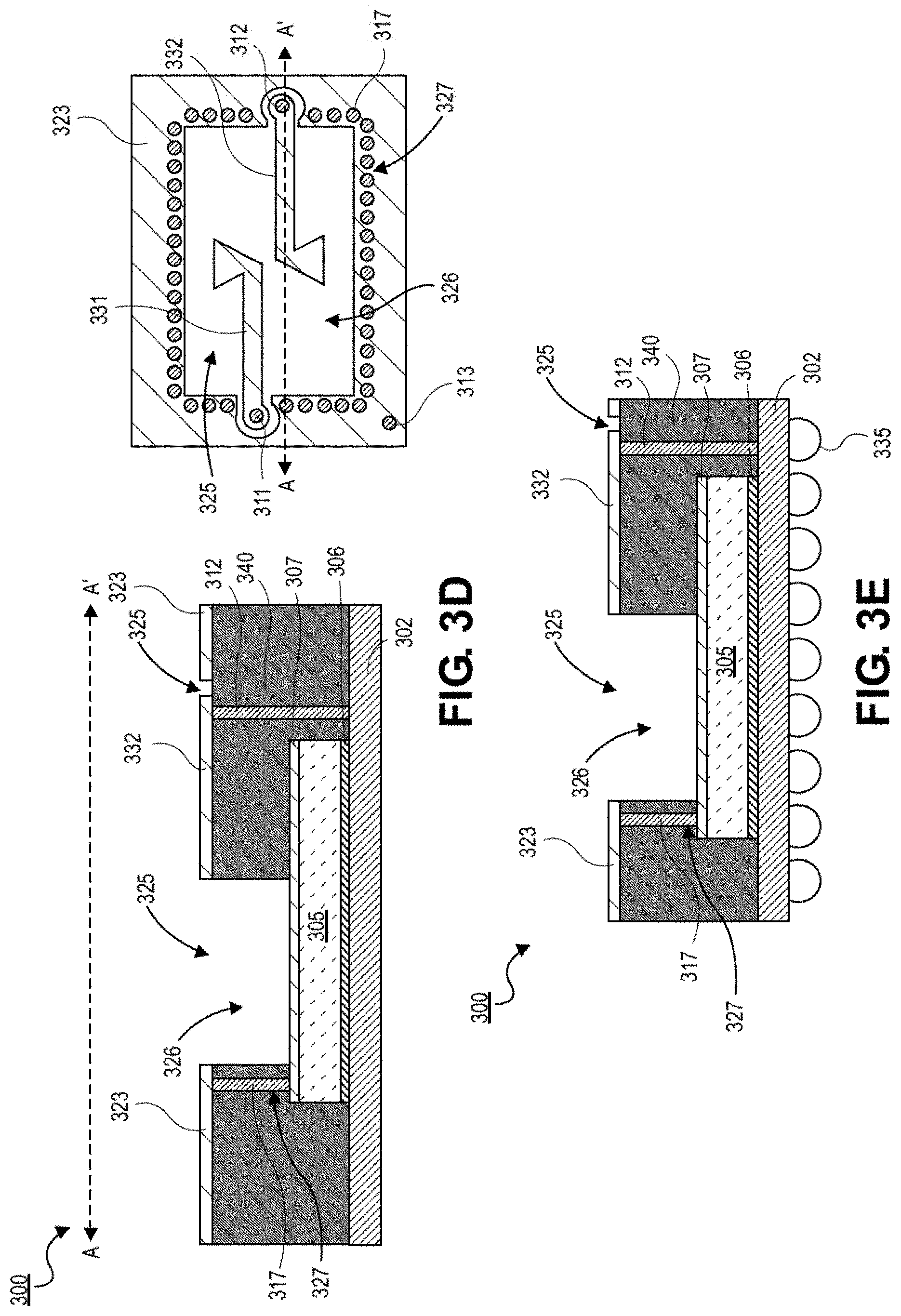 Patent US11784143 Figure 5 – Single metal cavity antenna in package connected to an integrated transceiver front-end