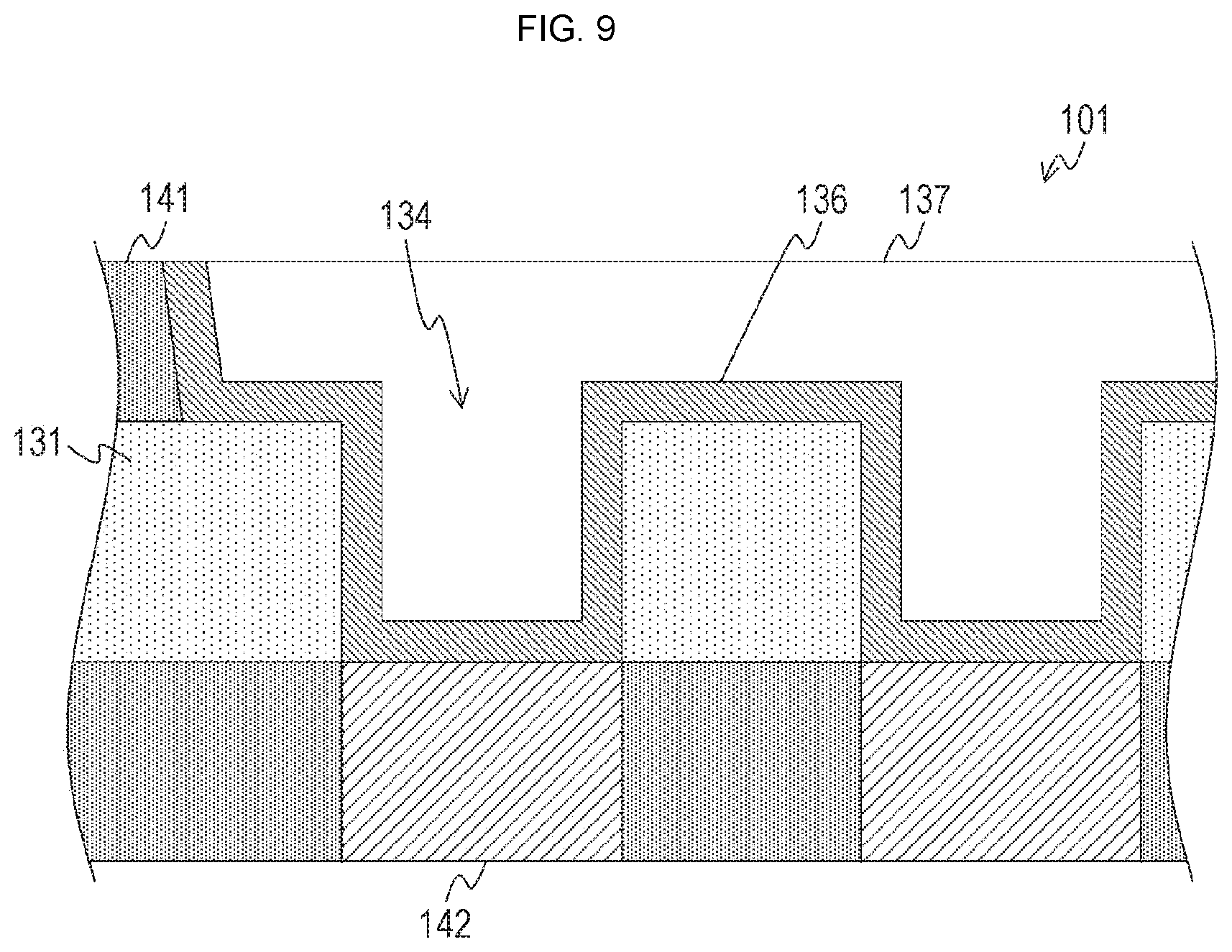 Patent US11784147 Figure 9 – Semiconductor device and manufacturing method of semiconductor device
