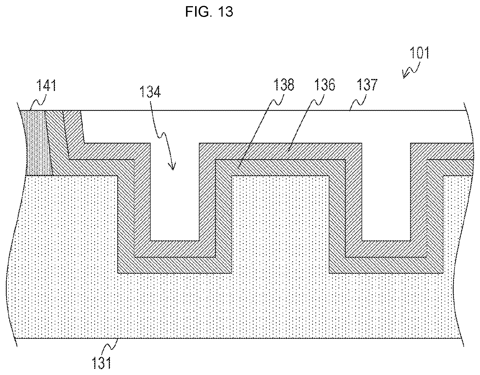 Patent US11784147 Figure 13 – Semiconductor device and manufacturing method of semiconductor device