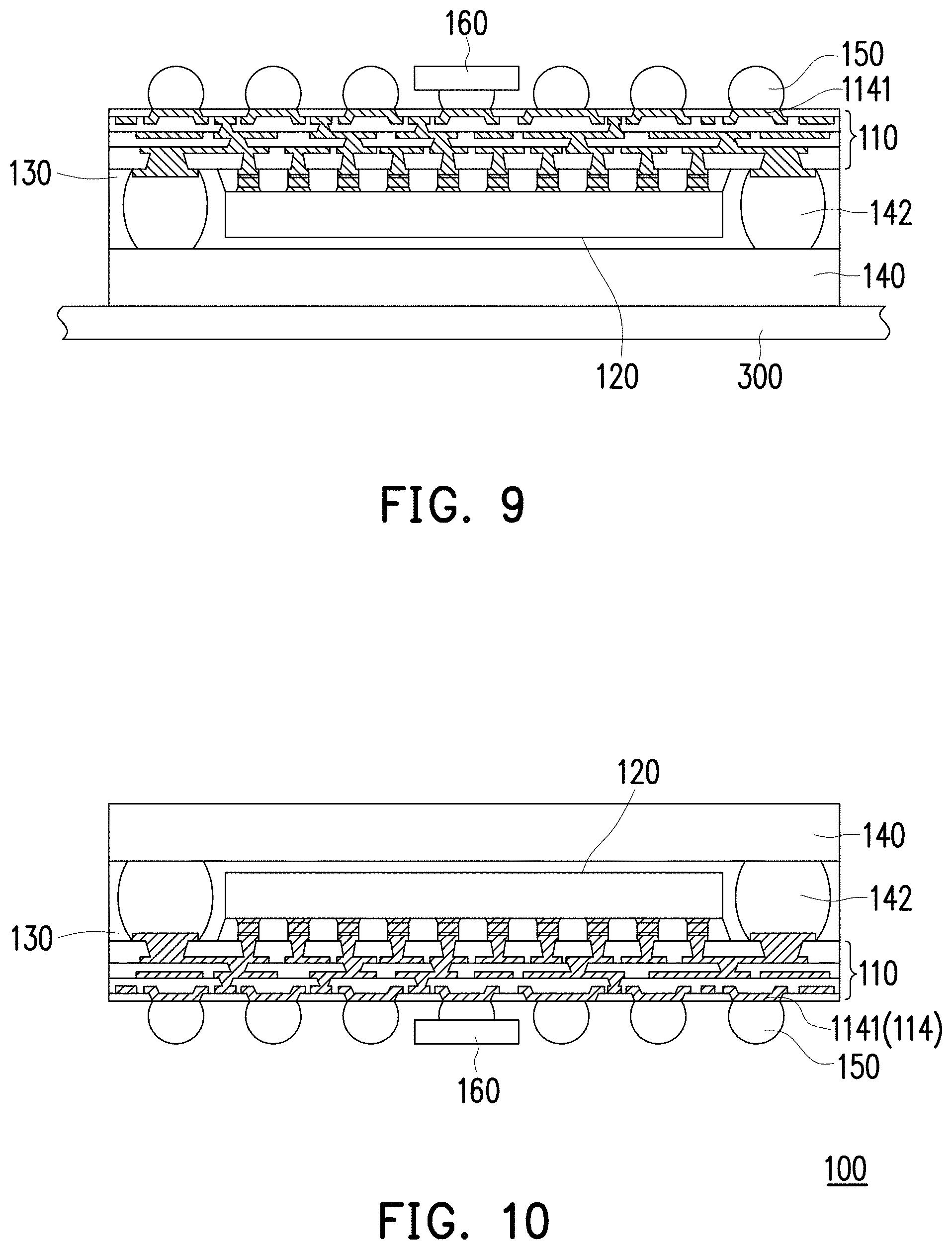 Patent US11784148 Figure 5 – Semiconductor package