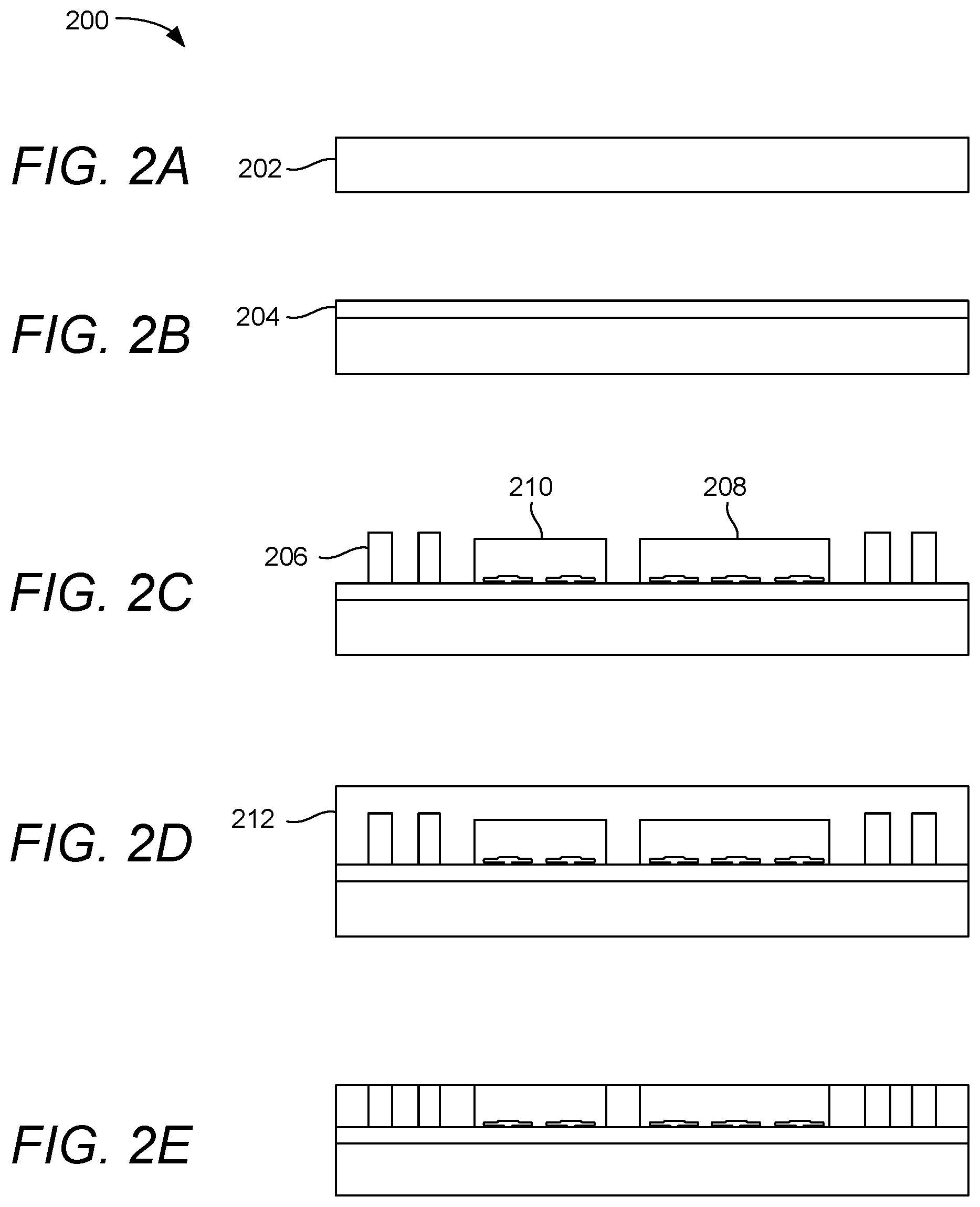 Patent US11784151 Figure 2 – Redistribution layer connection