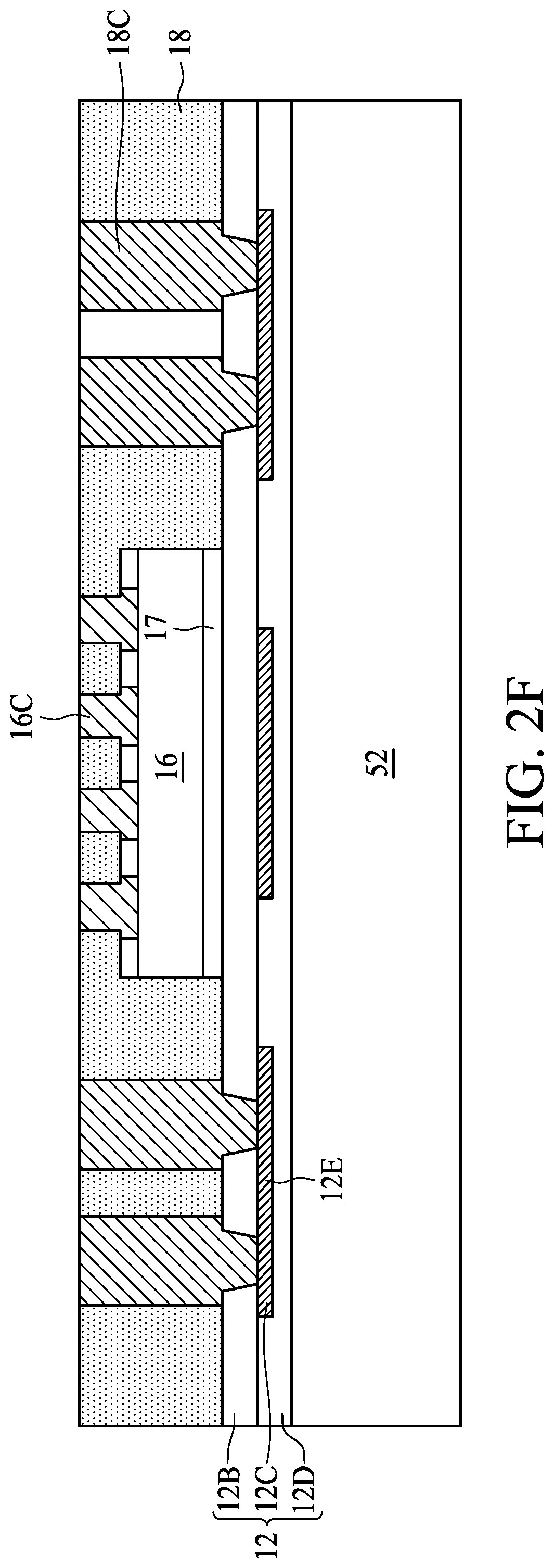 Patent US11784152 Figure 8 – Semiconductor device package and method for manufacturing the same