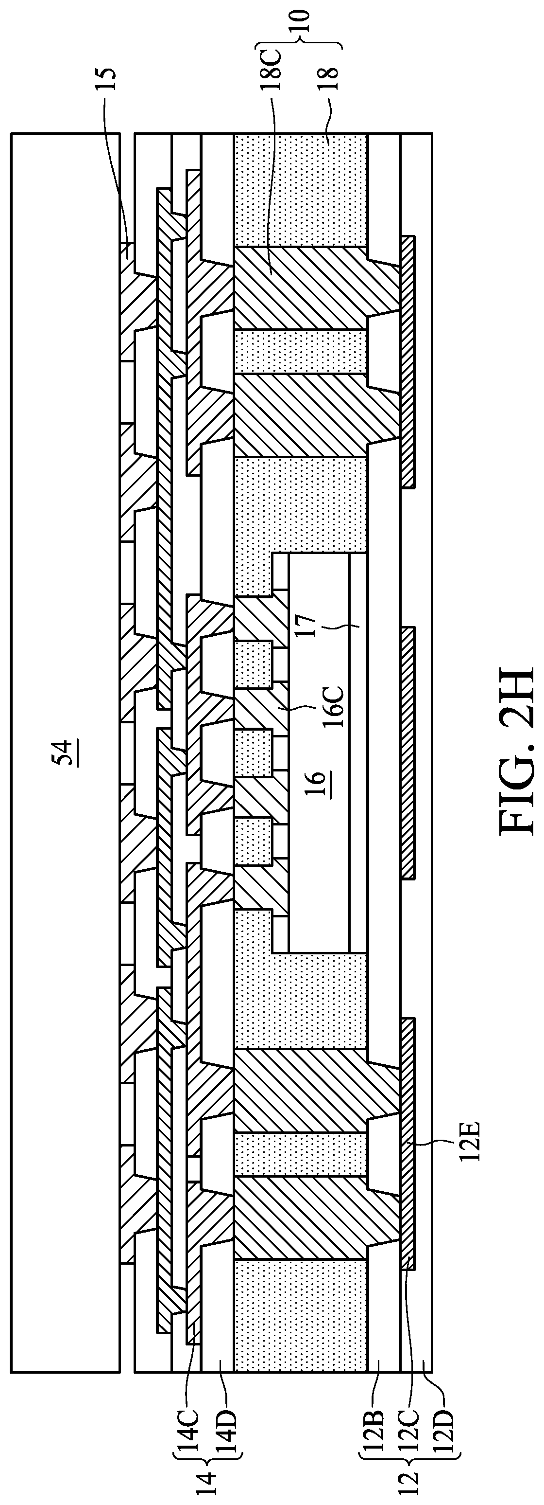Patent US11784152 Figure 10 – Semiconductor device package and method for manufacturing the same