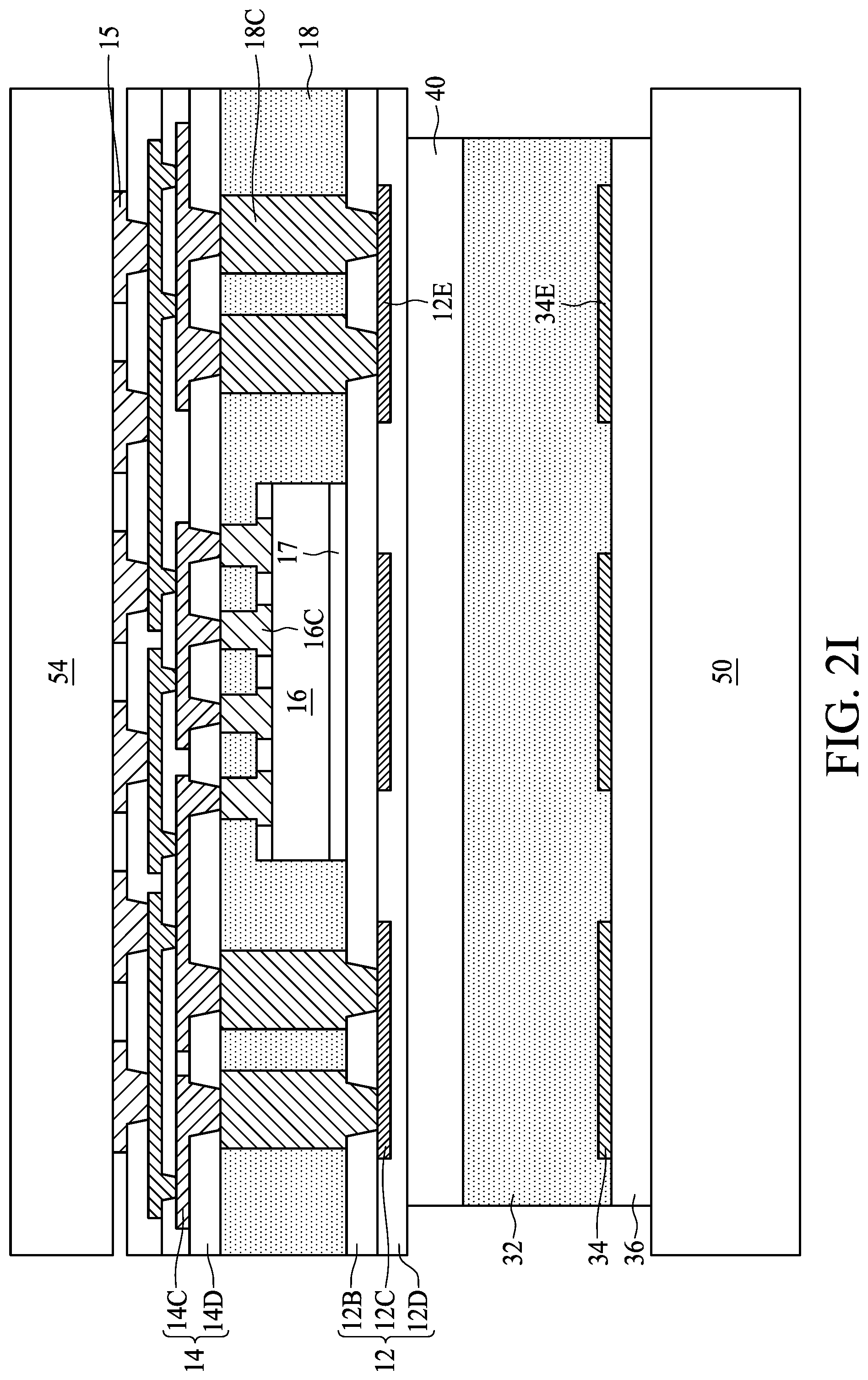Patent US11784152 Figure 11 – Semiconductor device package and method for manufacturing the same