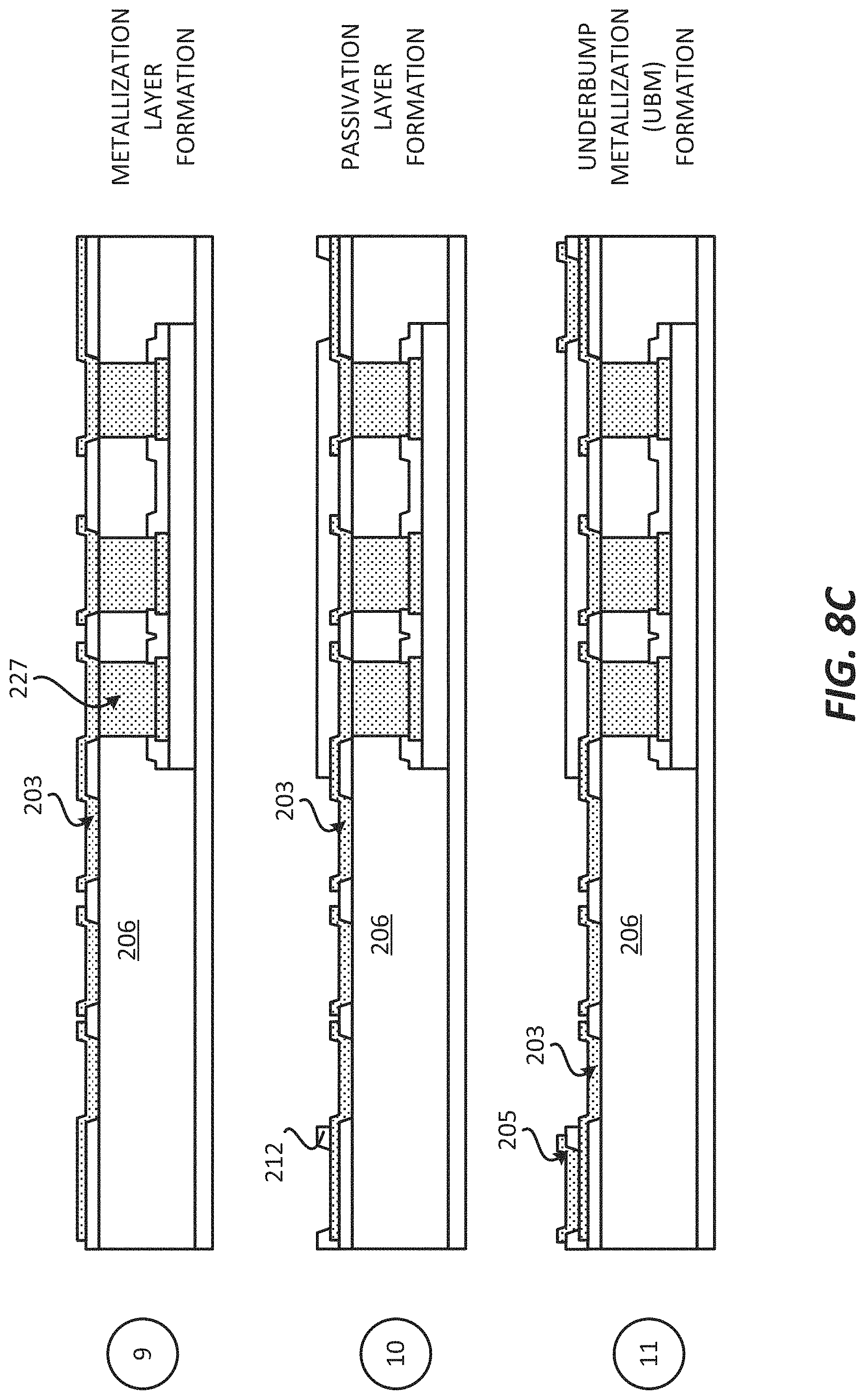 Patent US11784157 Figure 14 – Package comprising integrated devices coupled through a metallization layer