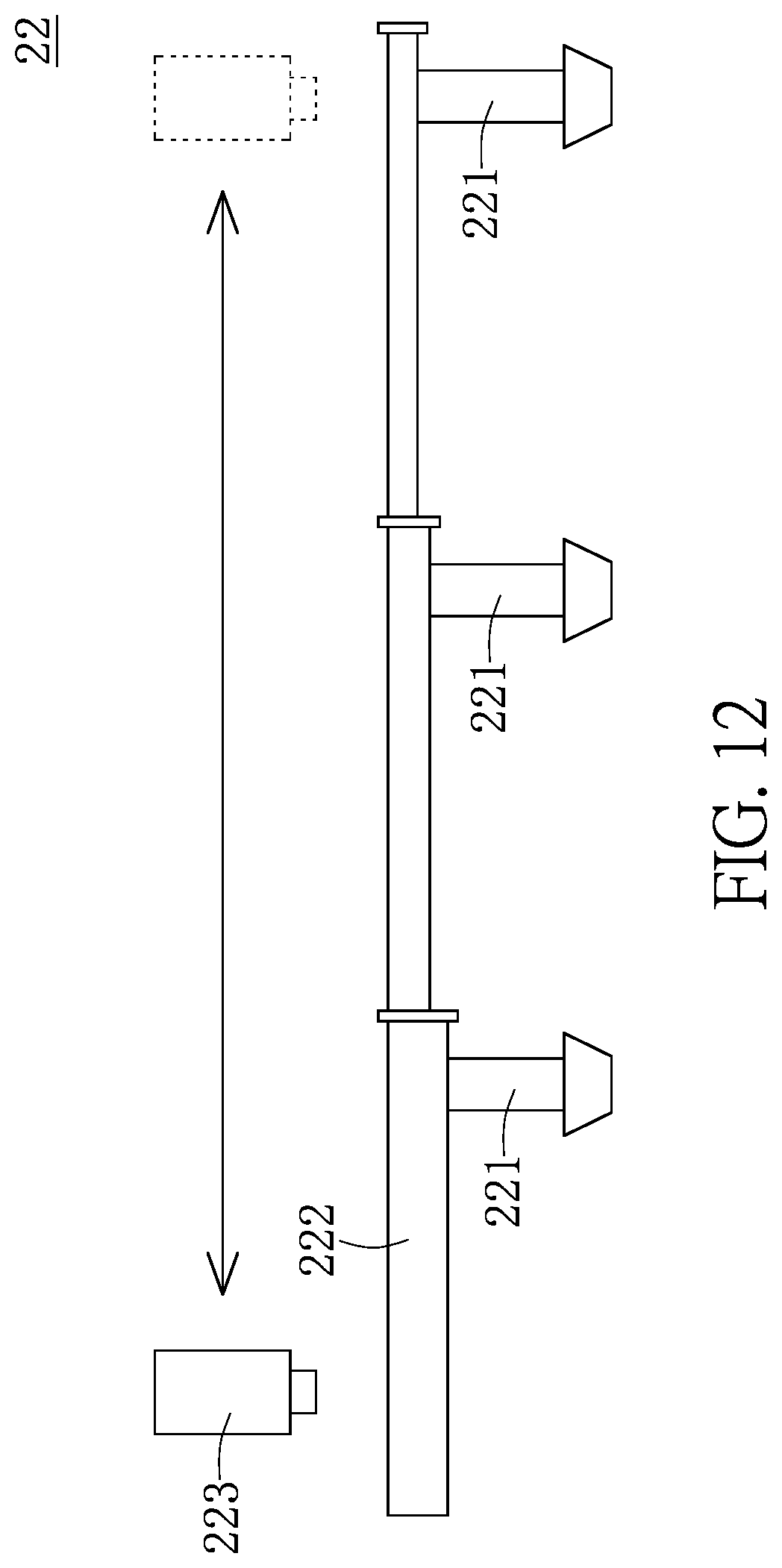 Patent US11784158 Figure 11 – Producing apparatus