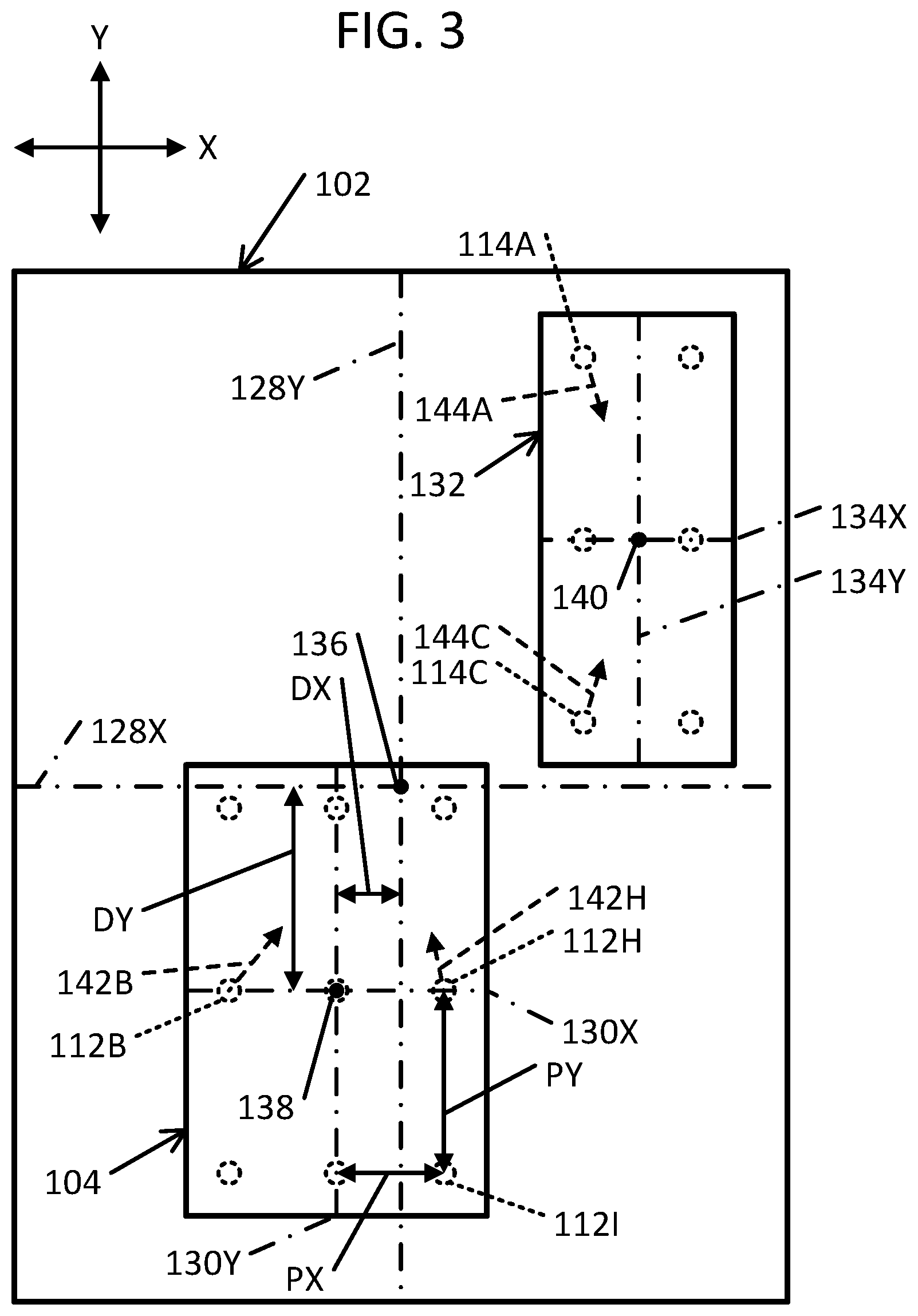 Patent US11784160 Figure 3 – Asymmetric die bonding
