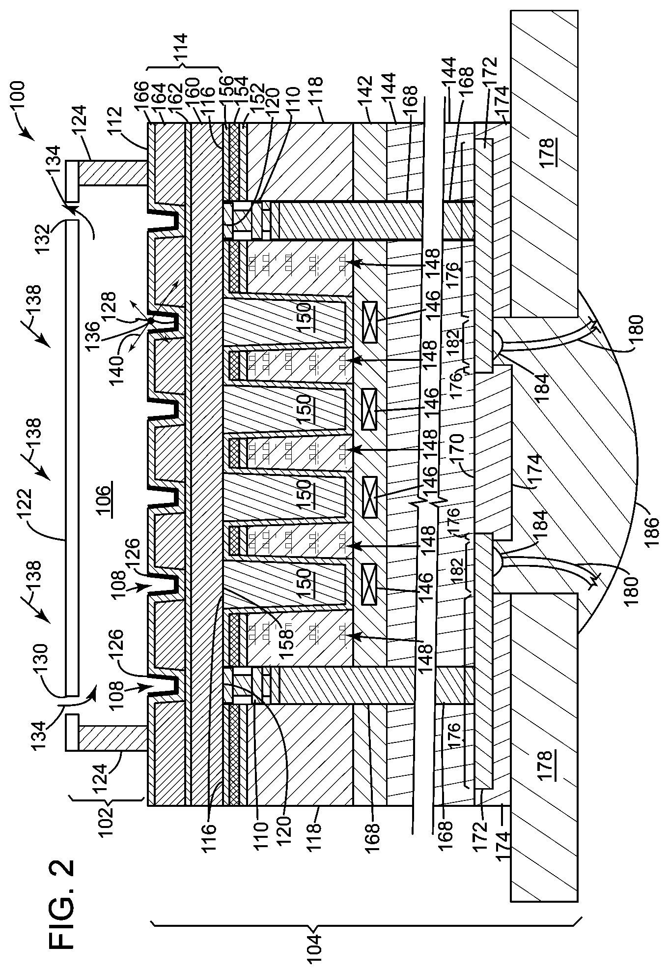 Patent US11784161 Figure 2 – Sensor system